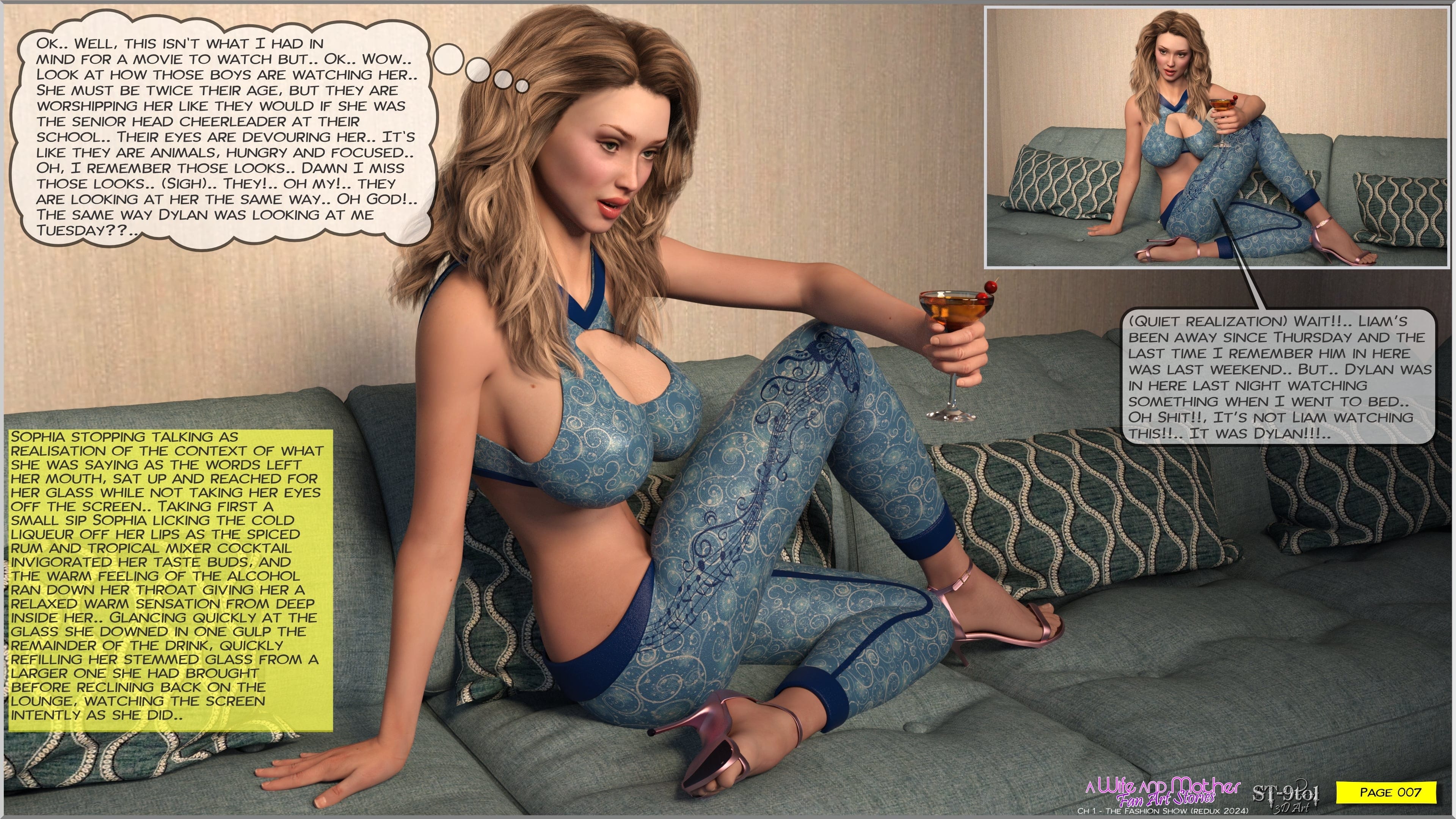 Fan Art Stories 1.1.5 . The Fashion Show - Redux 2024 – page 9