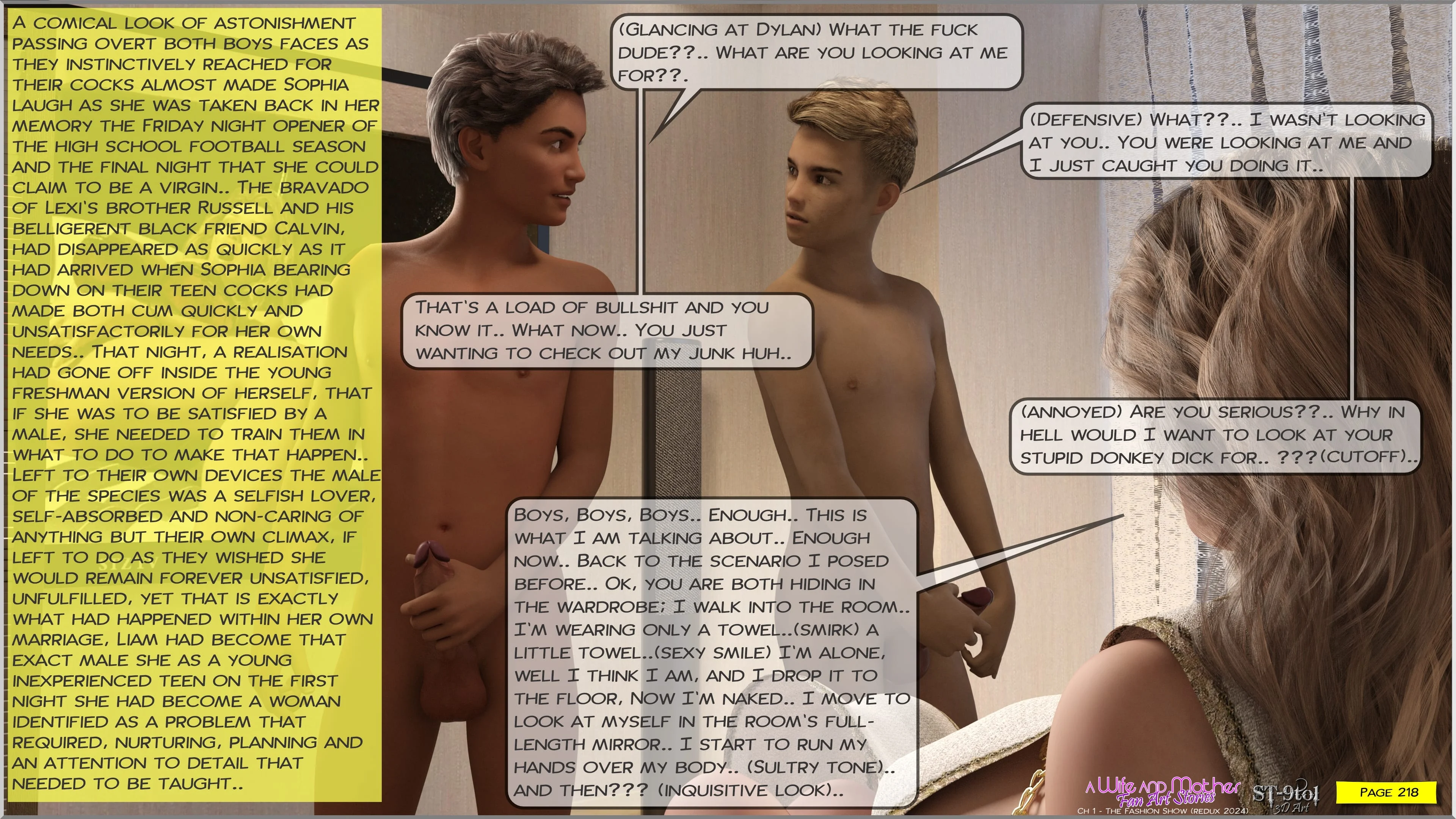 Fan Art Stories [ST-9Pol | ST9to1] 1.1.5 . The Fashion Show - Redux 2024 - [ST-9Pol] – page 167