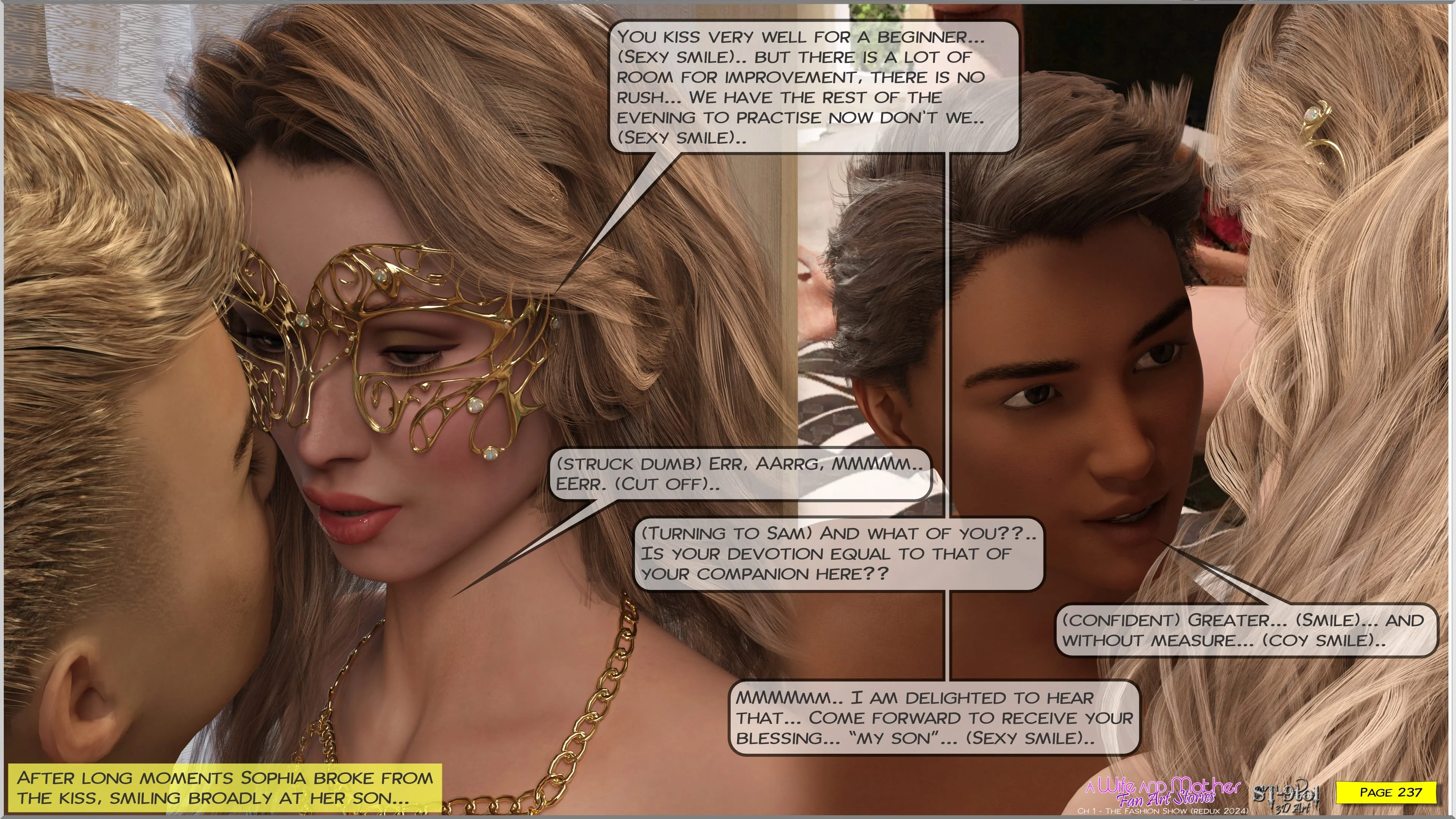 Fan Art Stories [ST-9Pol | ST9to1] 1.1.5 . The Fashion Show - Redux 2024 - [ST-9Pol] – page 182