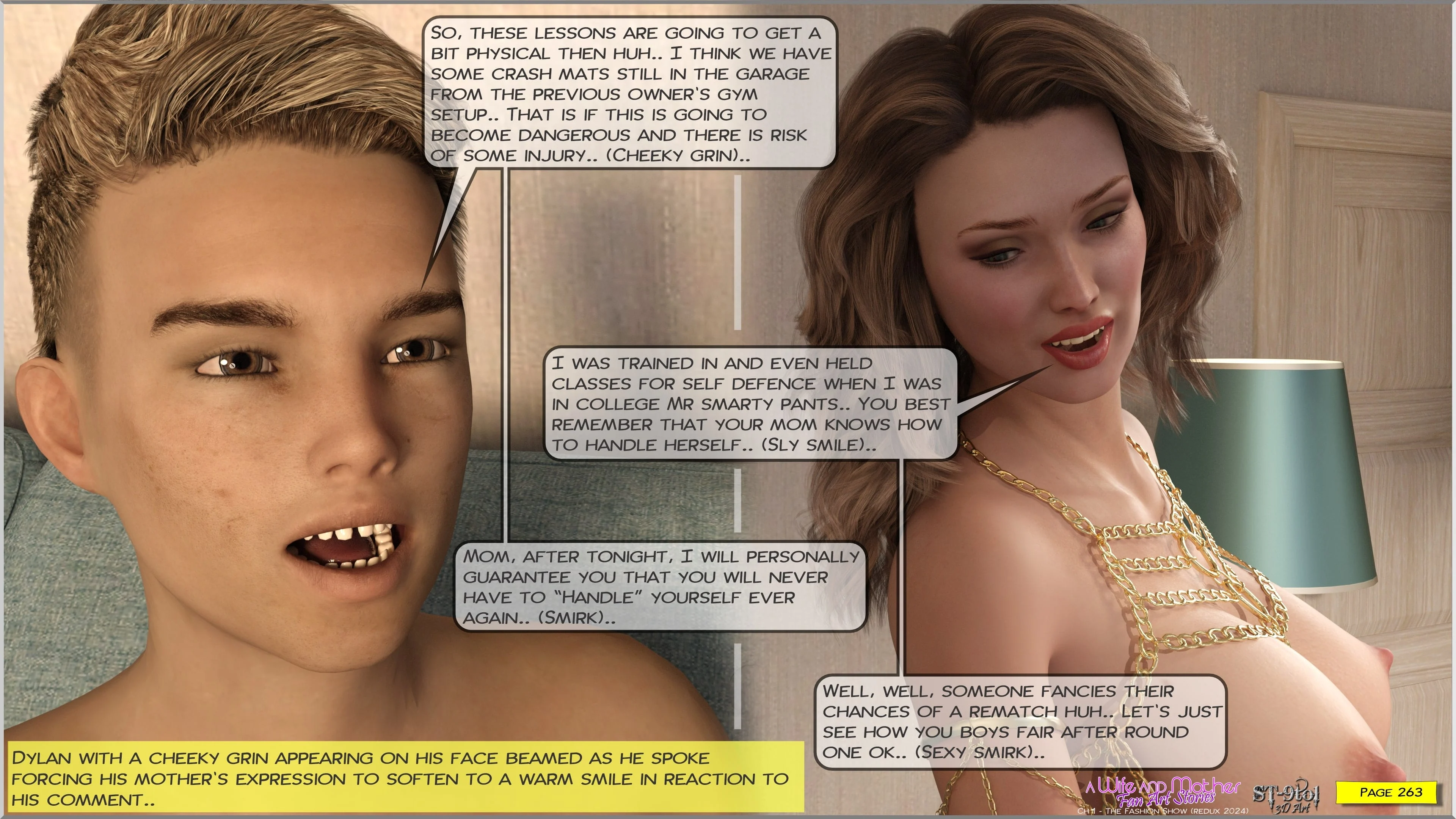 Fan Art Stories [ST-9Pol | ST9to1] 1.1.5 . The Fashion Show - Redux 2024 - [ST-9Pol] – page 201