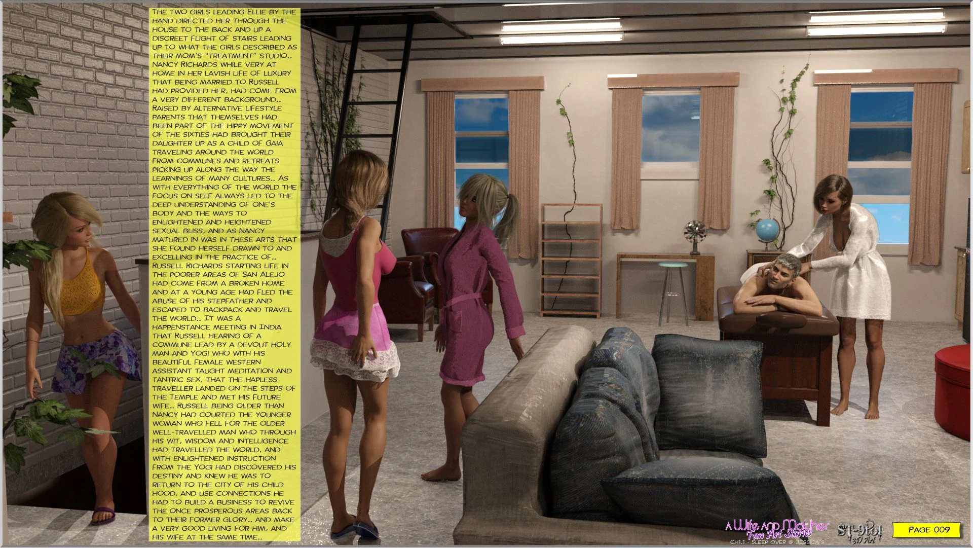 Fan Art Stories Sleep over at Jessica's – page 9