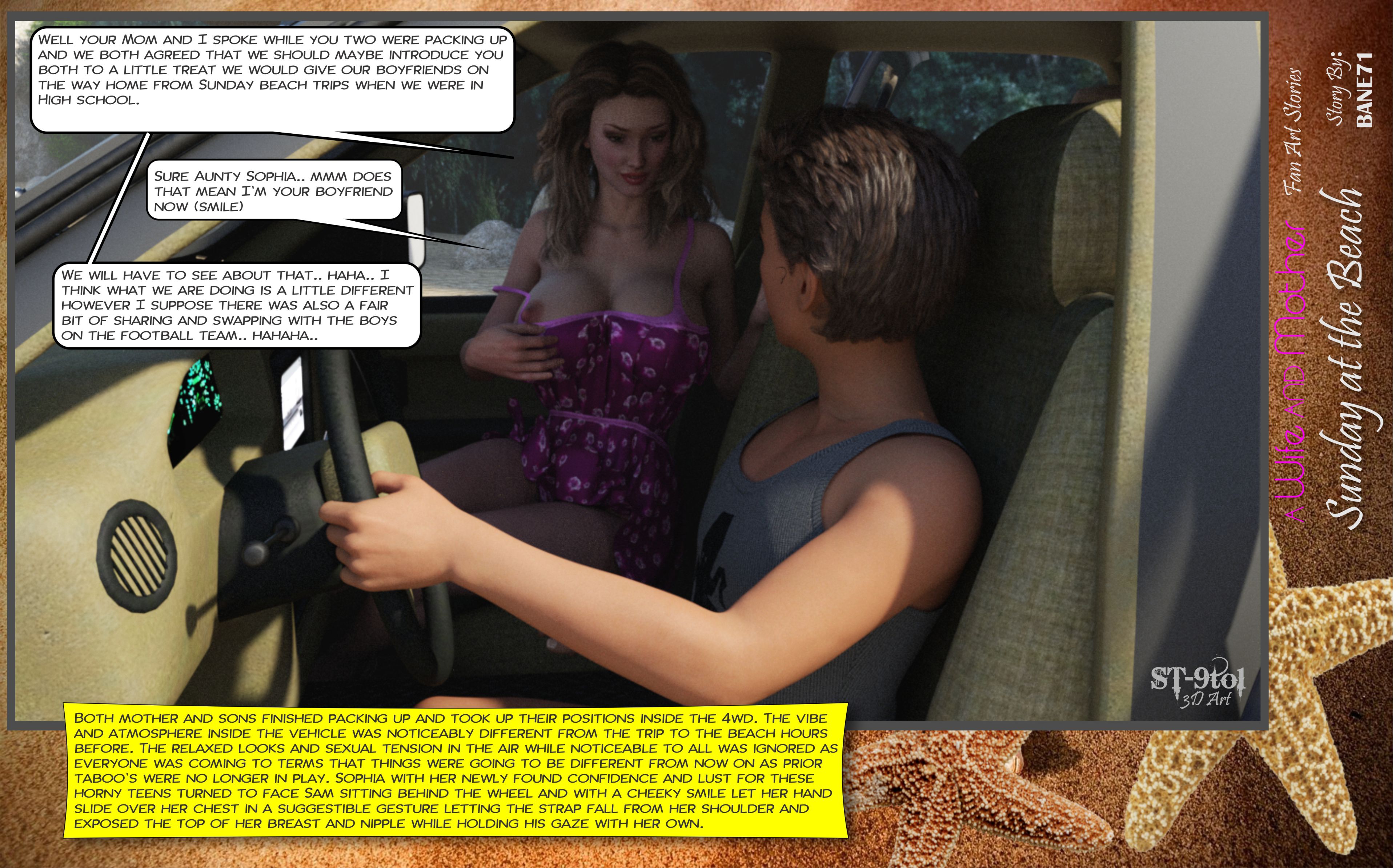 Fan Art Stories Sunday On The Beach – page 162