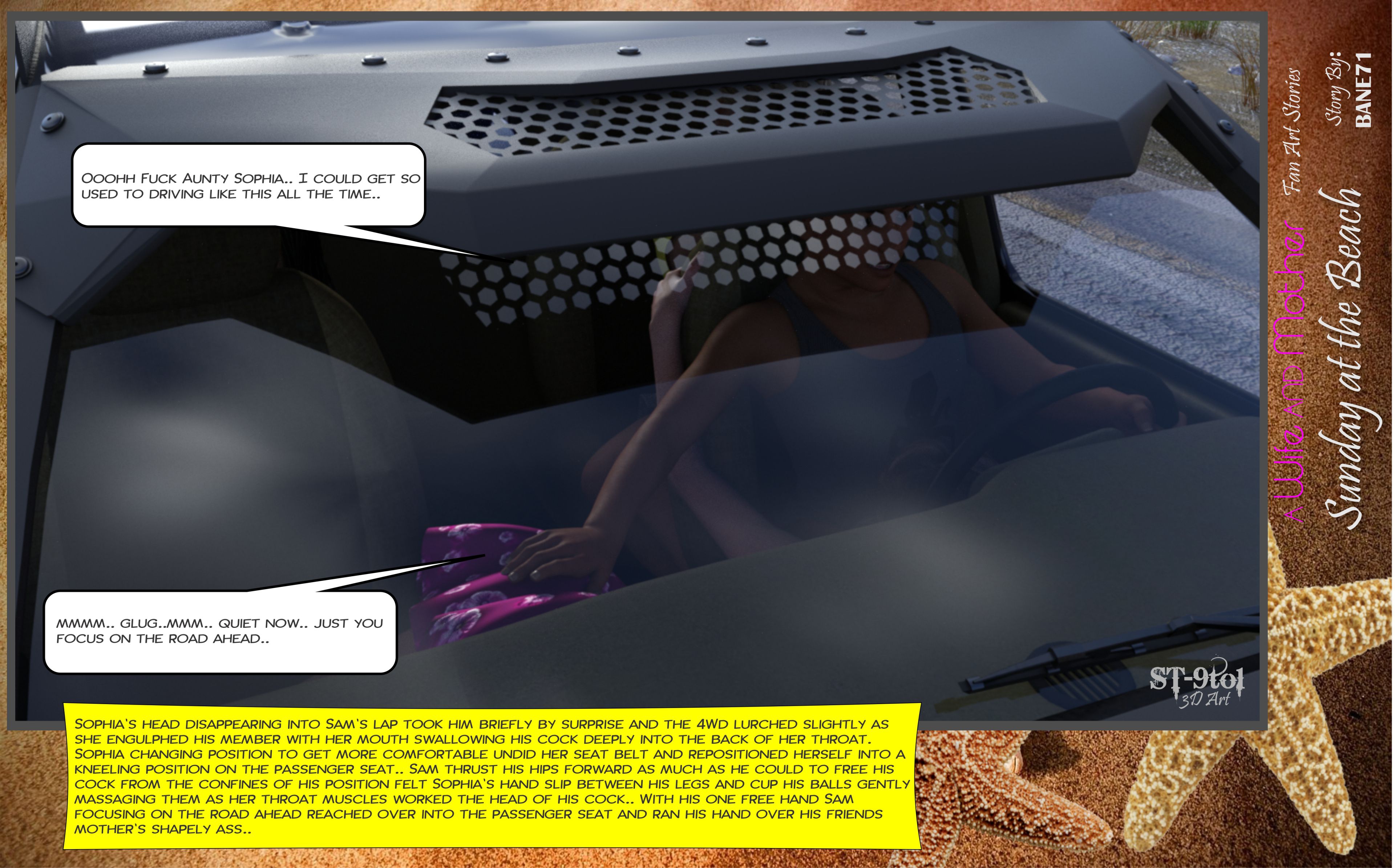 Fan Art Stories Sunday On The Beach – page 166