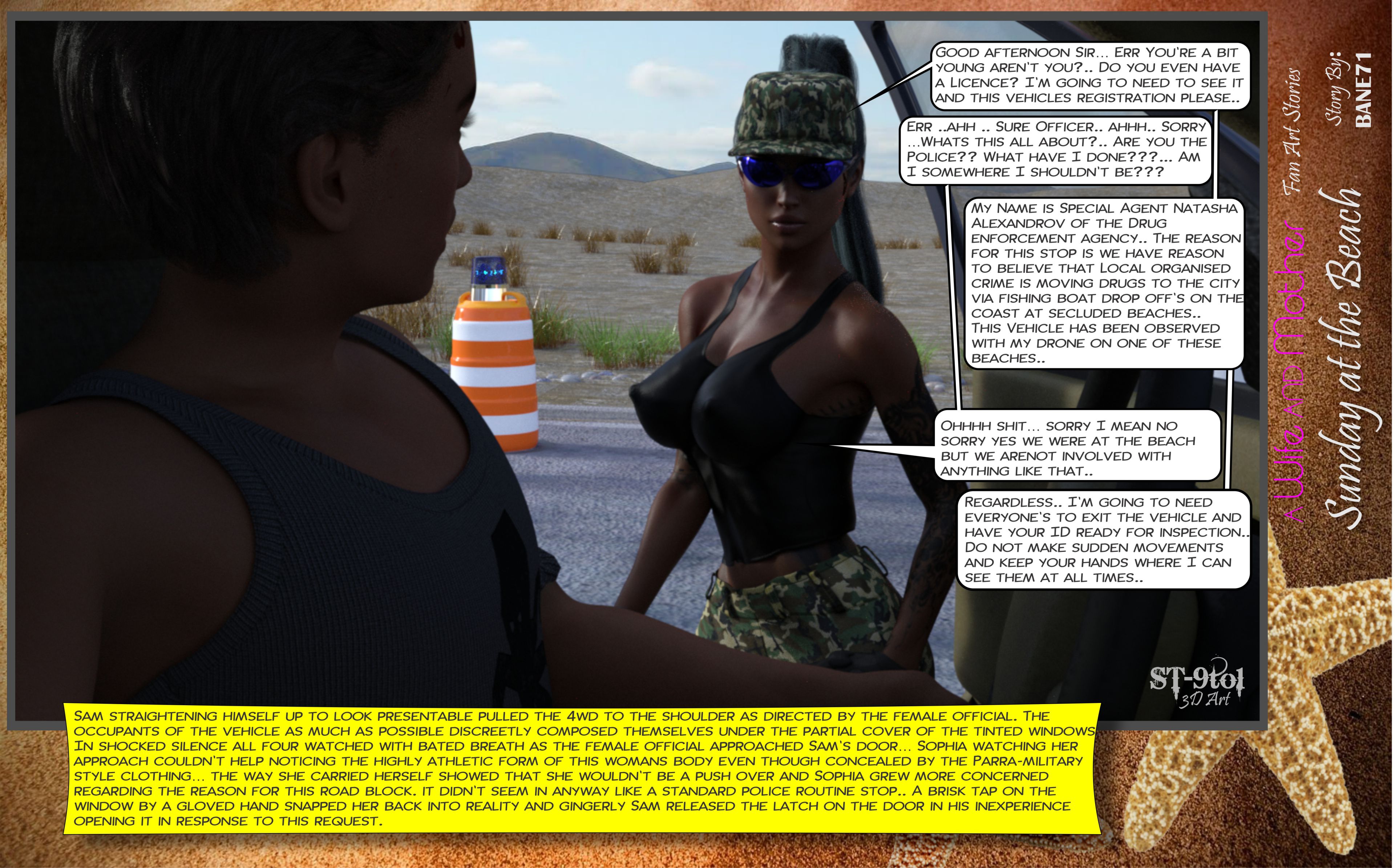 Fan Art Stories Sunday On The Beach – page 172