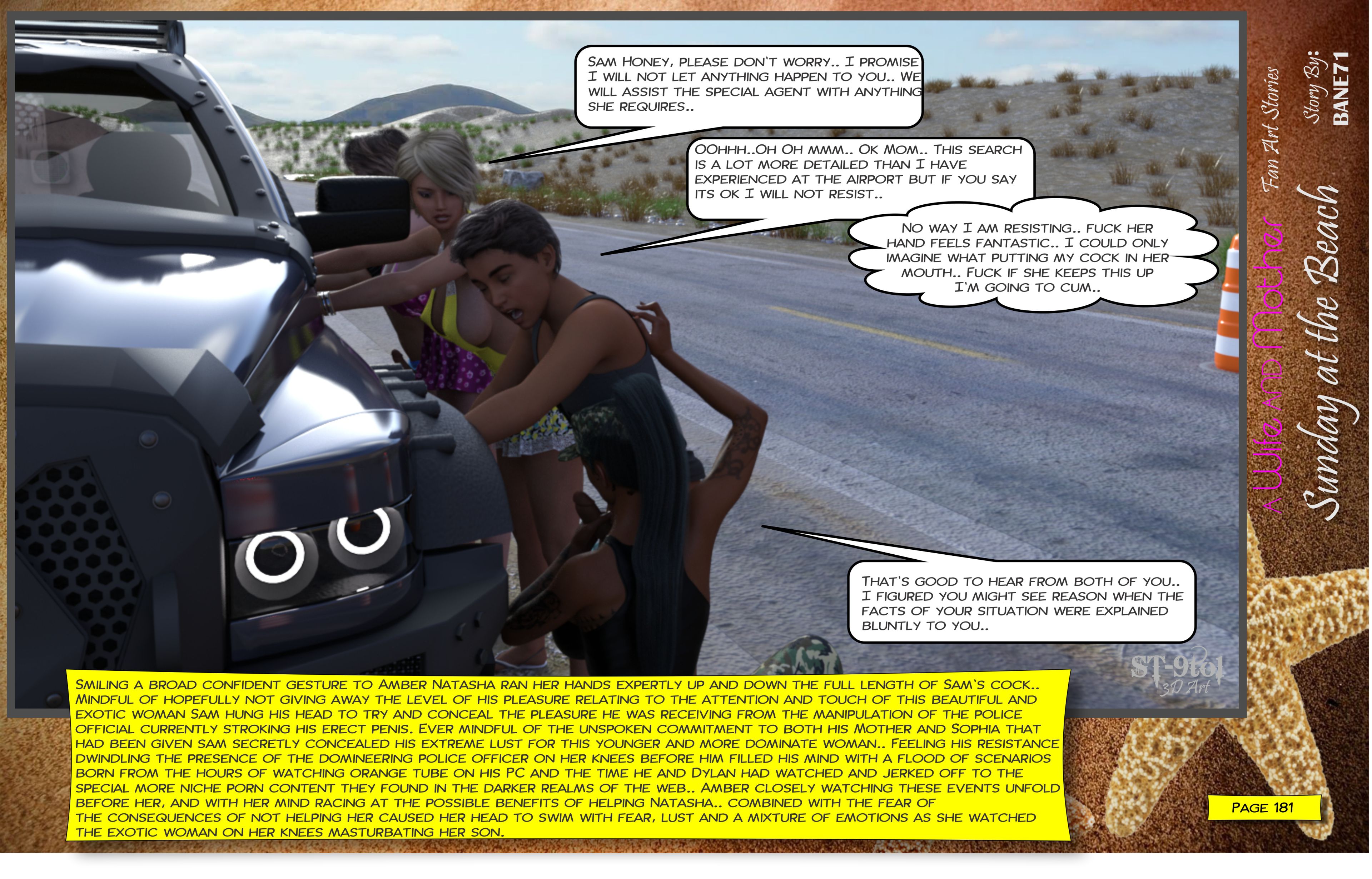 Fan Art Stories Sunday On The Beach – page 182