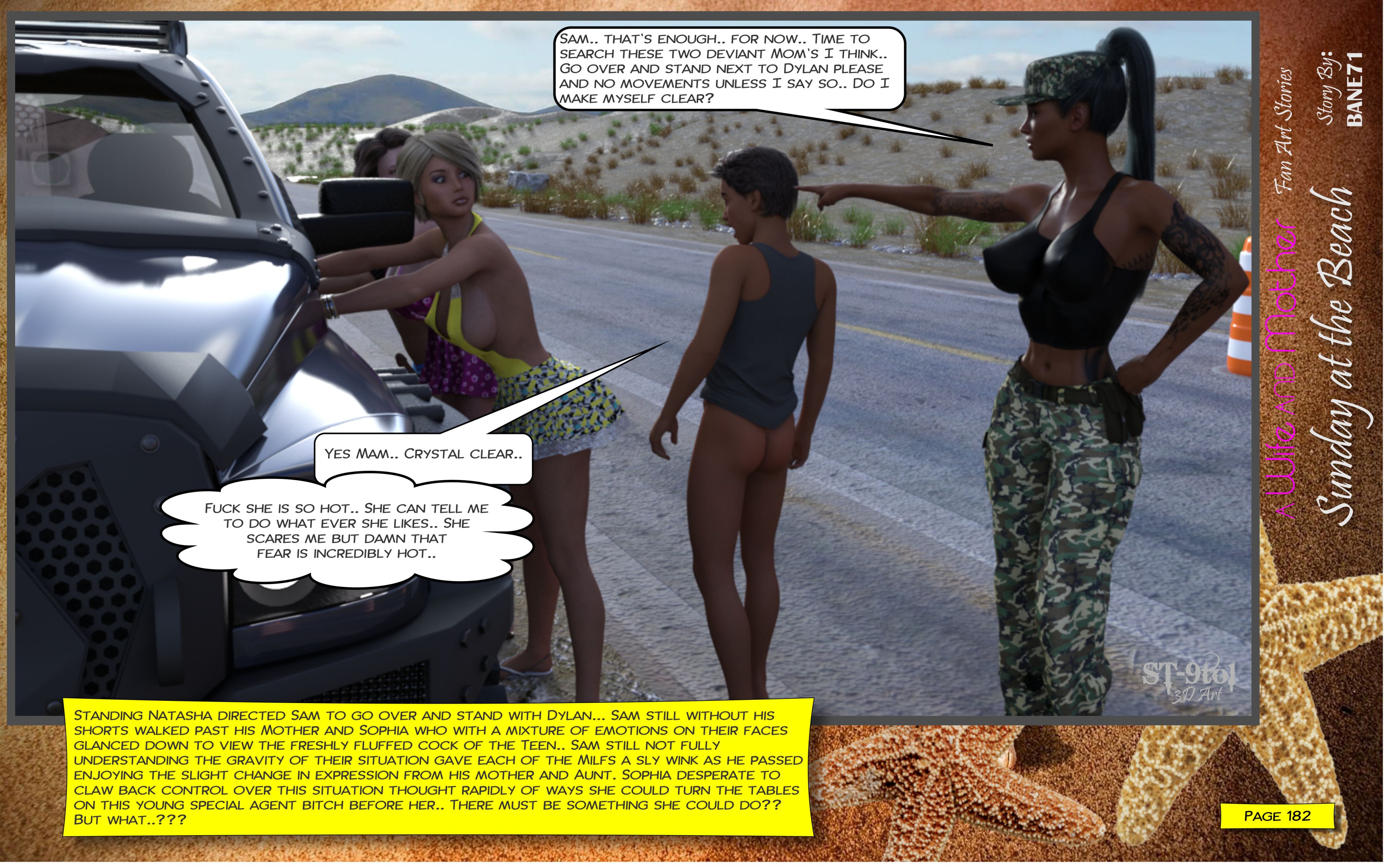 Fan Art Stories Sunday On The Beach – page 183