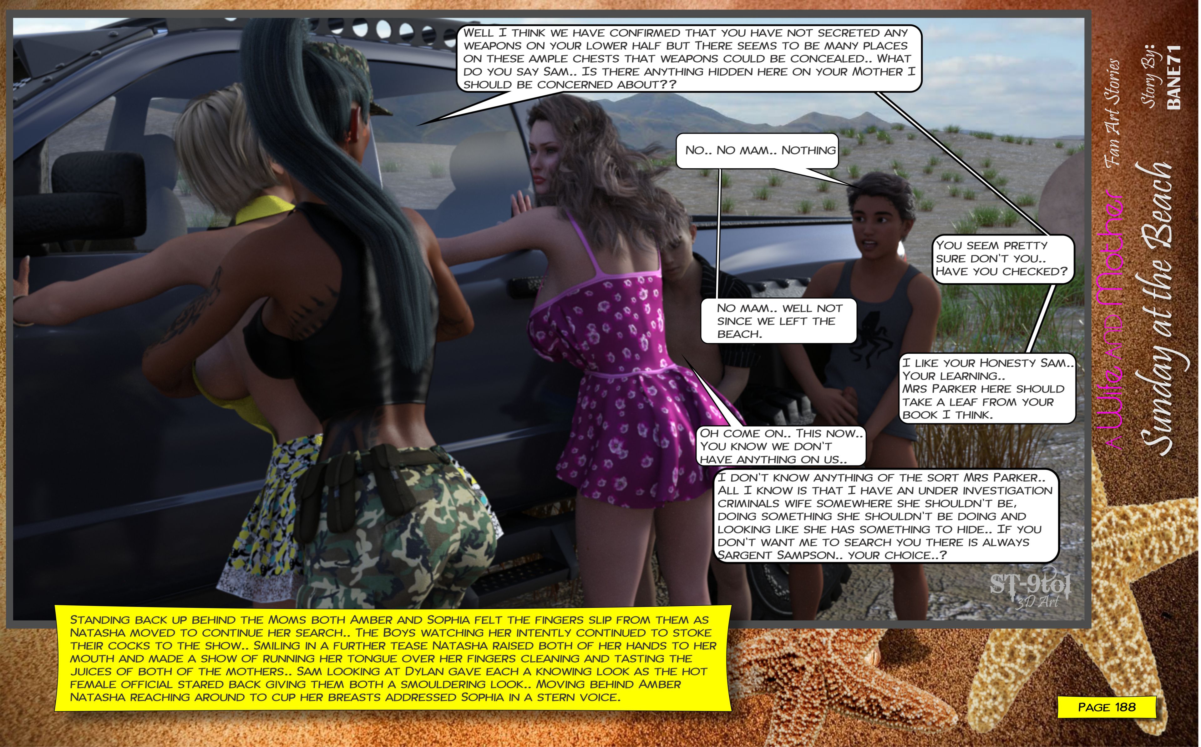Fan Art Stories Sunday On The Beach – page 189