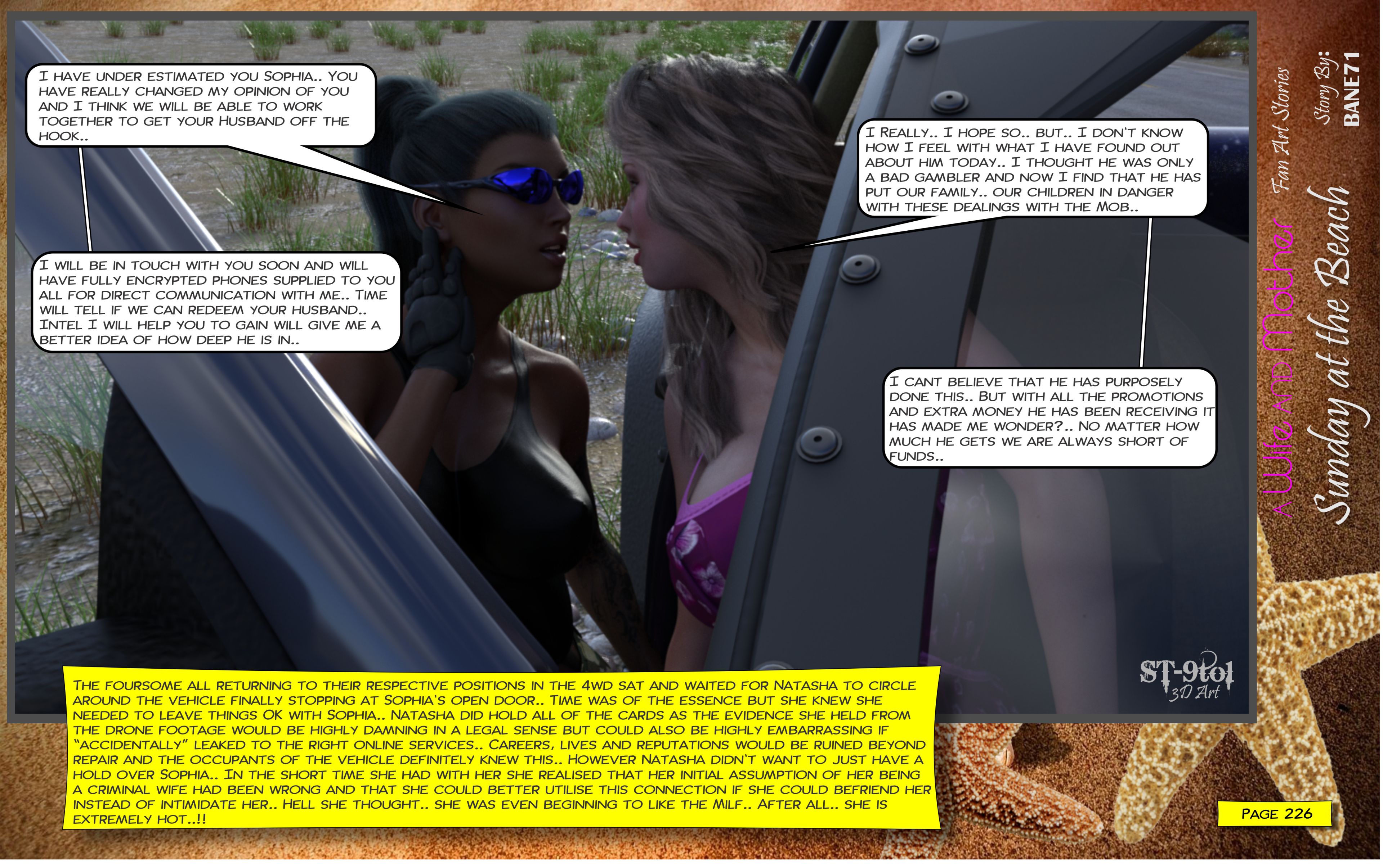 Fan Art Stories Sunday On The Beach – page 227