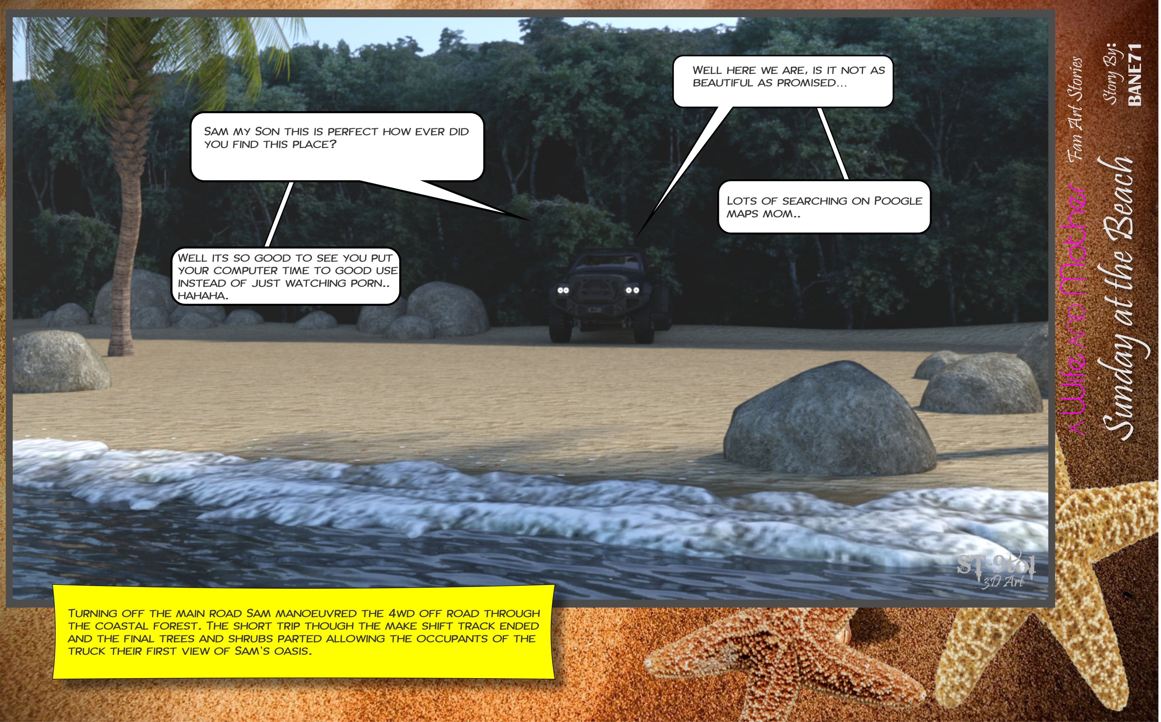 Fan Art Stories Sunday On The Beach – page 30