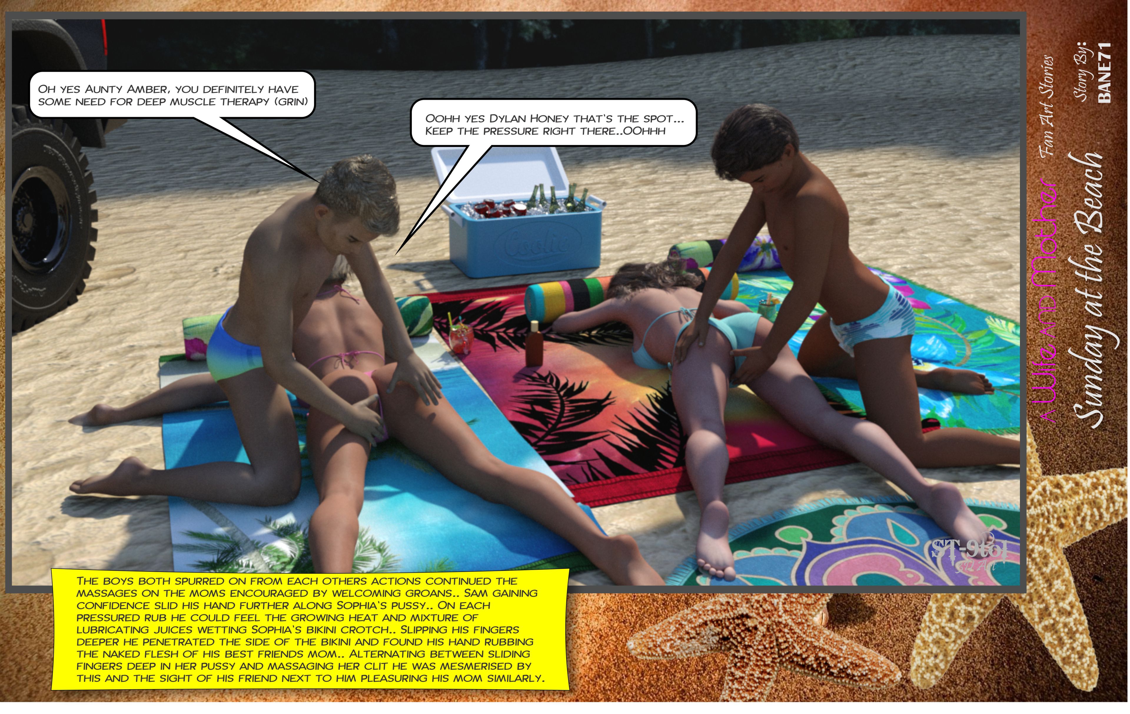 Fan Art Stories Sunday On The Beach – page 68