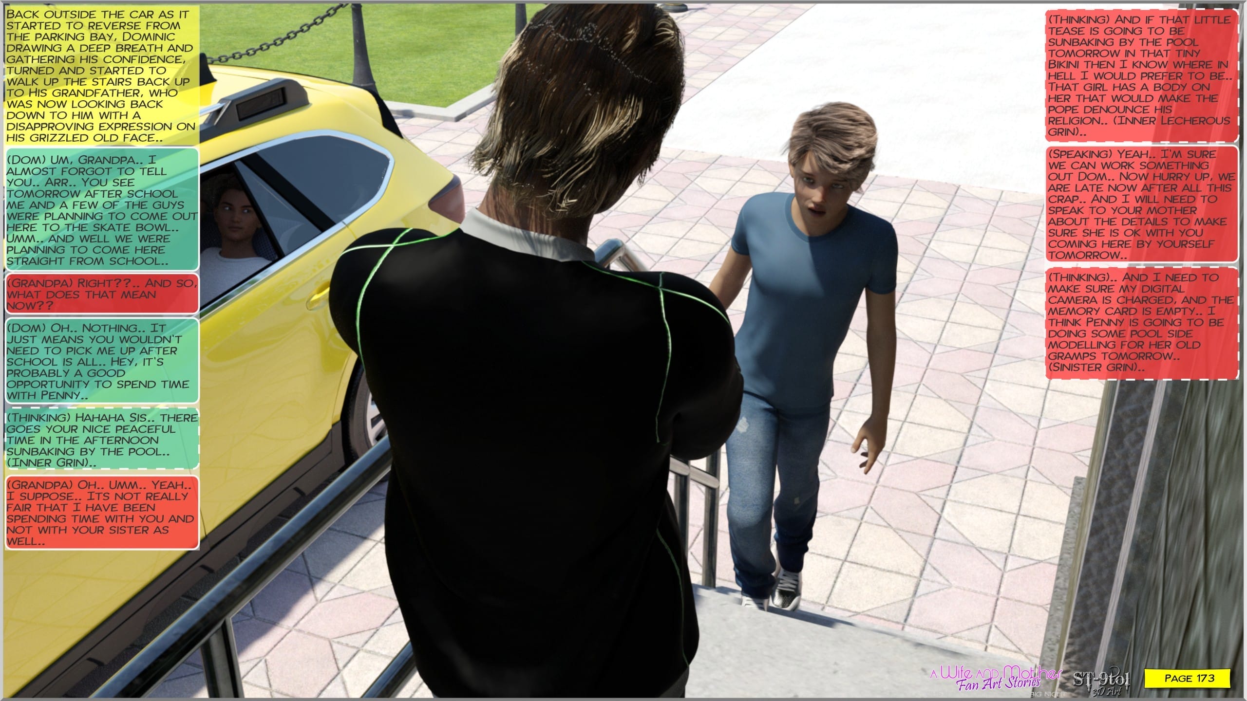 Fan Art Stories 5.4.1 . Preflight For A Big Night – page 173