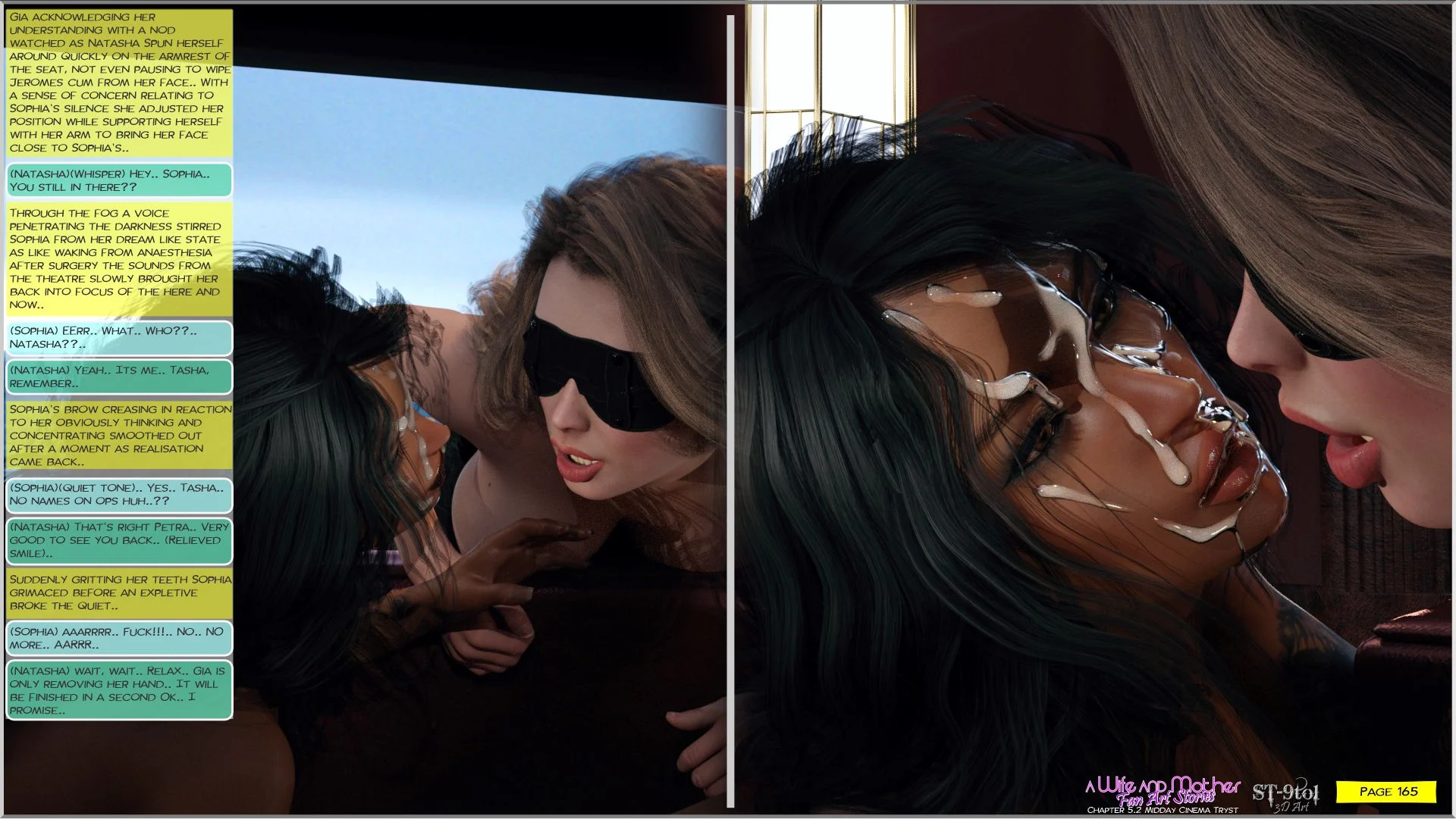 Fan Art Stories [ST-9Pol | ST9to1] 5.2 . Midday Cinema Tryst - [ST-9Pol] – page 144