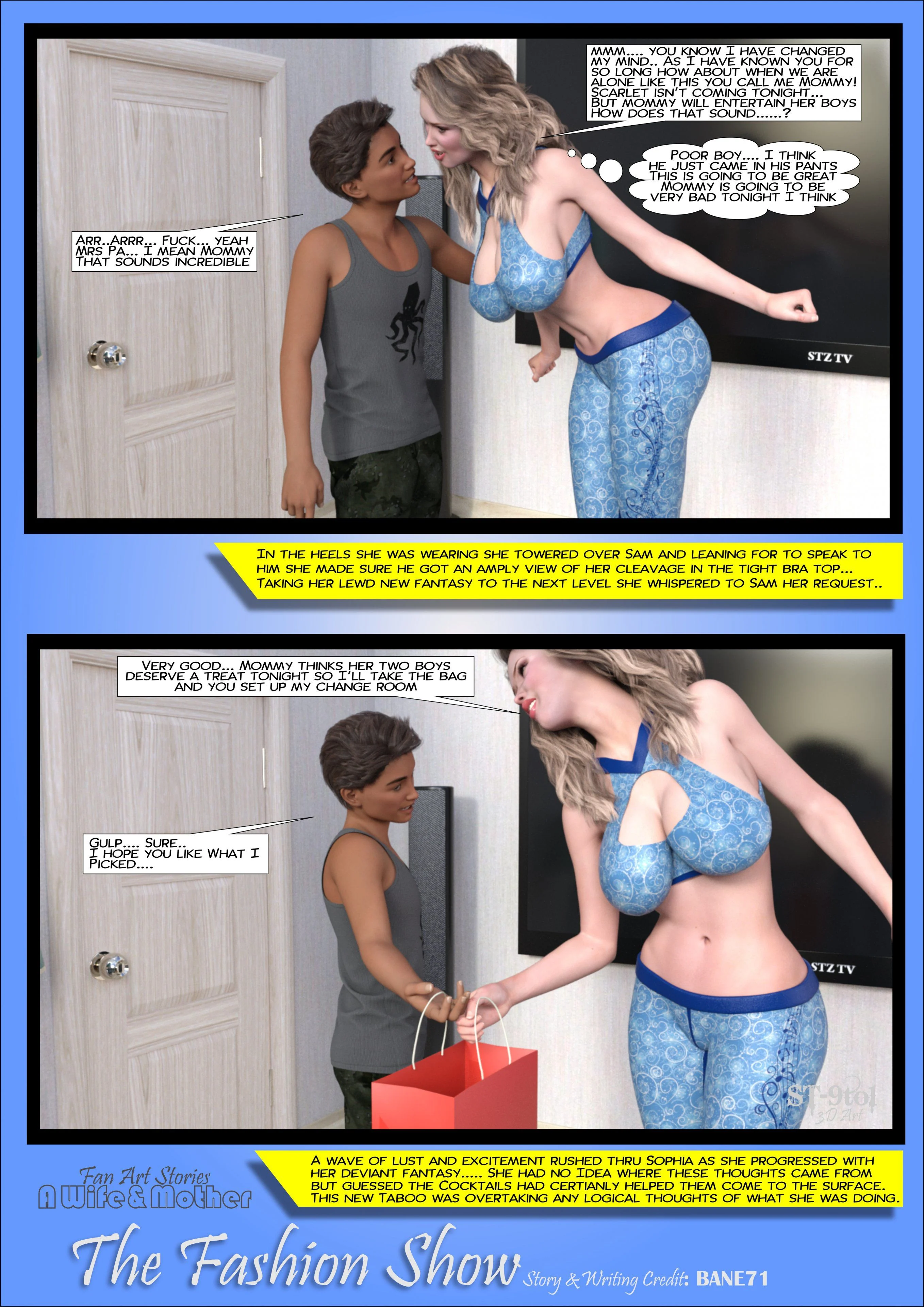 Fan Art Stories [ST-9Pol | ST9to1] 1 . The Fashion Show - [ST-9Pol] – page 11