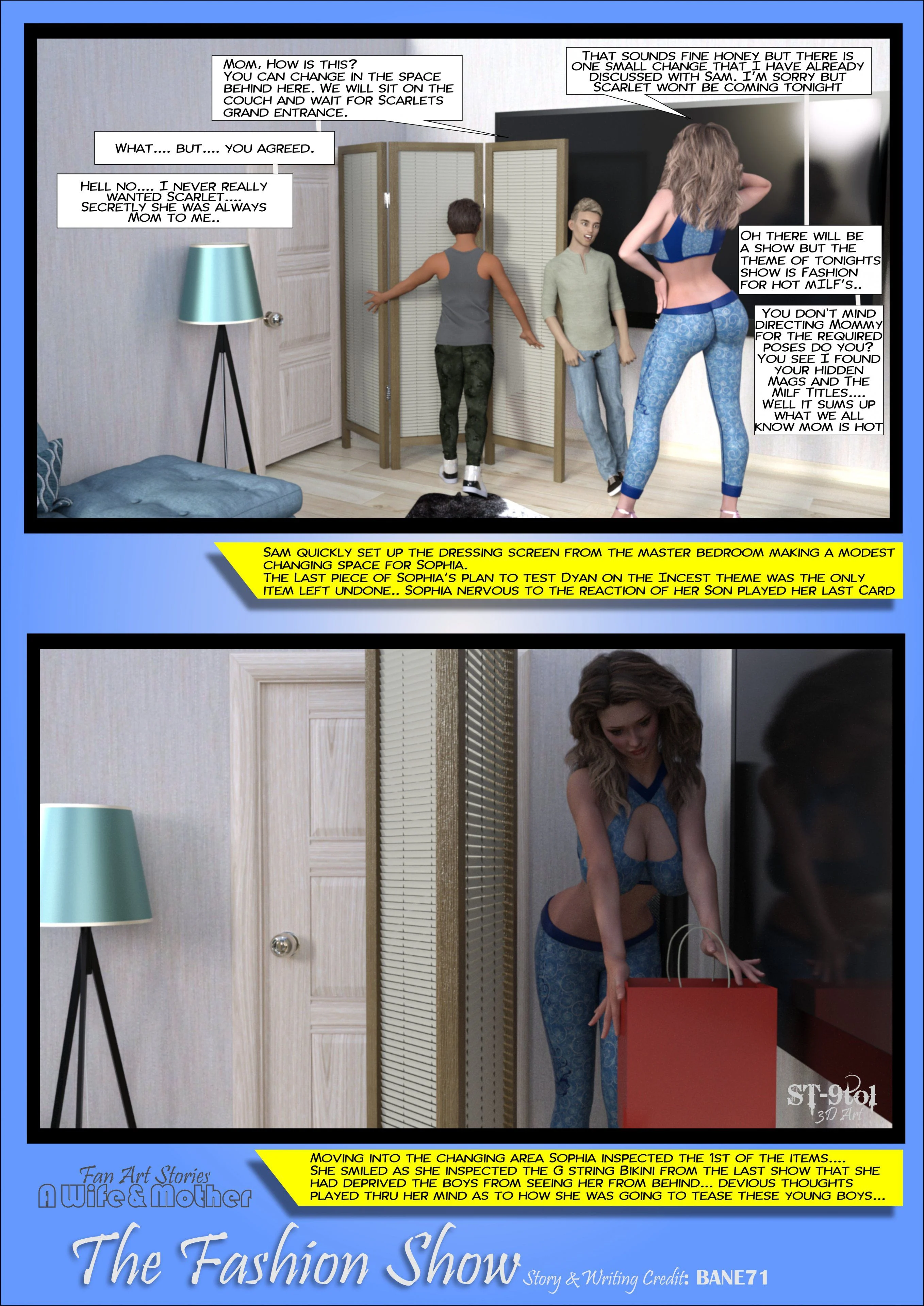 Fan Art Stories [ST-9Pol | ST9to1] 1 . The Fashion Show - [ST-9Pol] – page 12