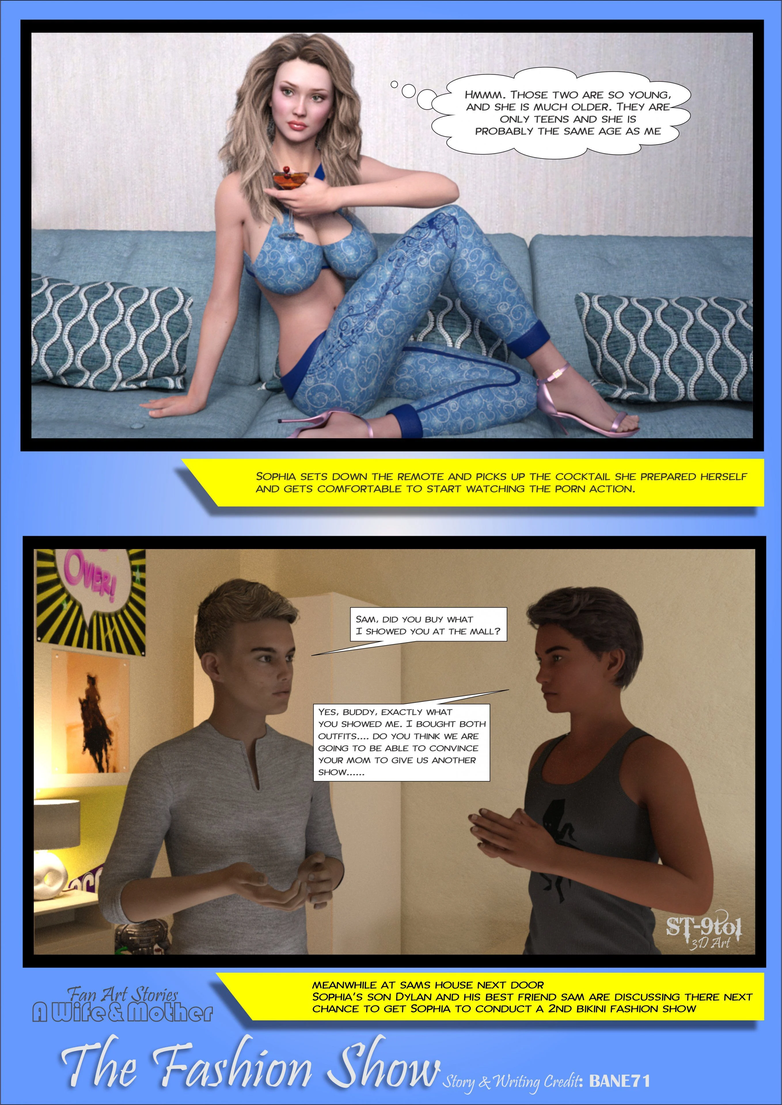 Fan Art Stories [ST-9Pol | ST9to1] 1 . The Fashion Show - [ST-9Pol] – page 2