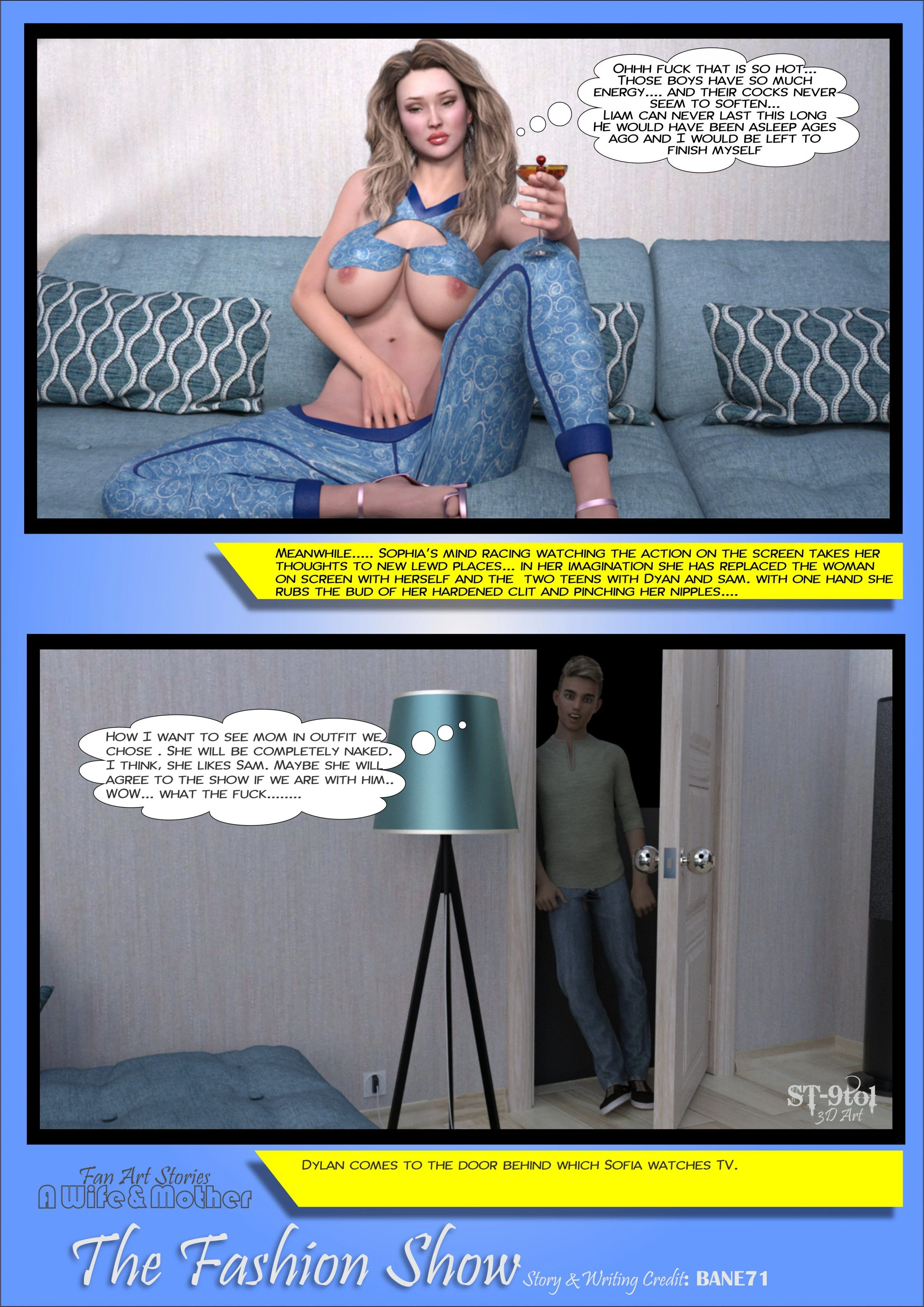 Fan Art Stories [ST-9Pol | ST9to1] 1 . The Fashion Show - [ST-9Pol] – page 4