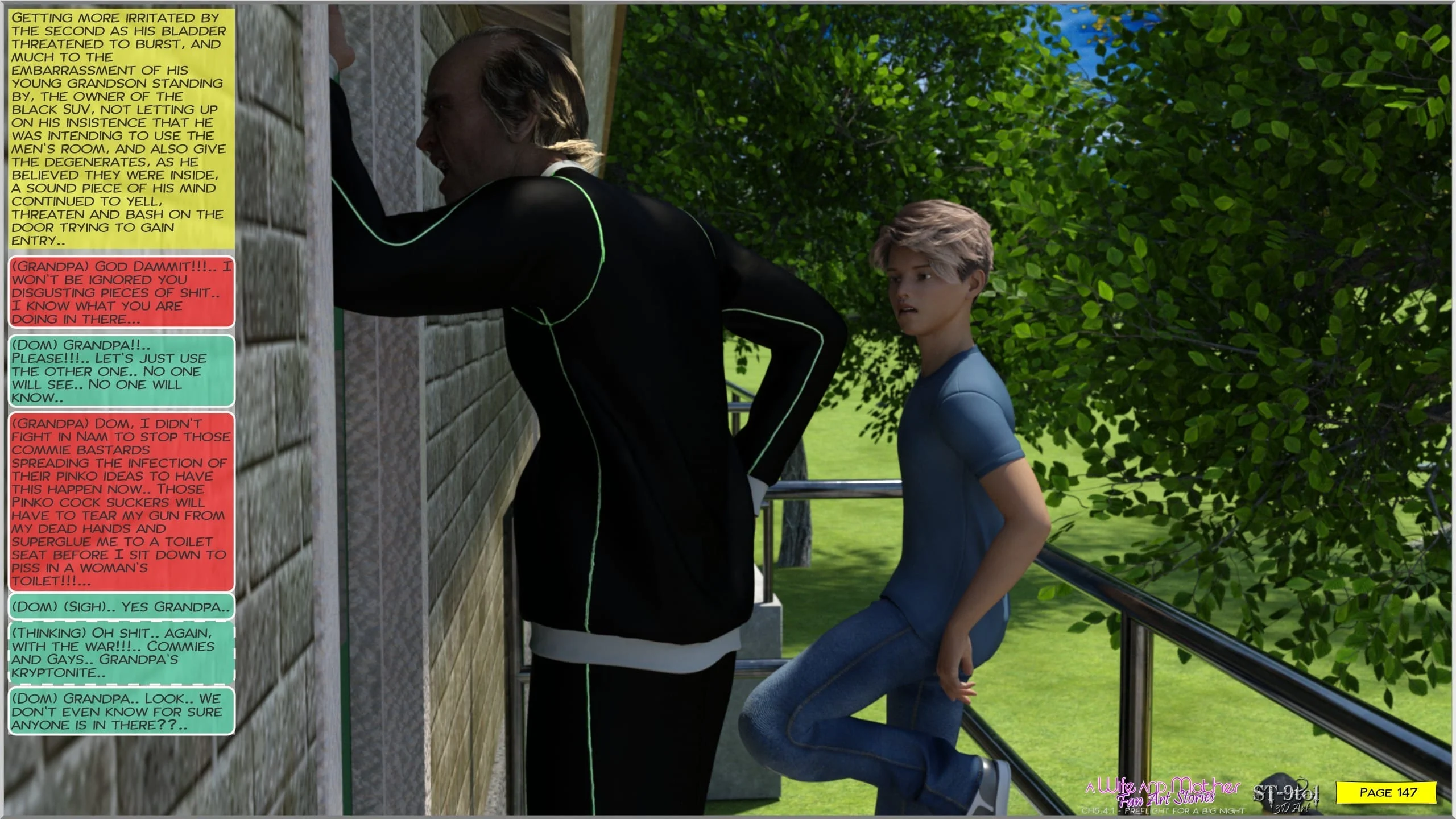 Fan Art Stories [ST-9Pol | ST9to1] 5.4.1 . Preflight For A Big Night - [ST-9Pol | ST9to1] – page 143