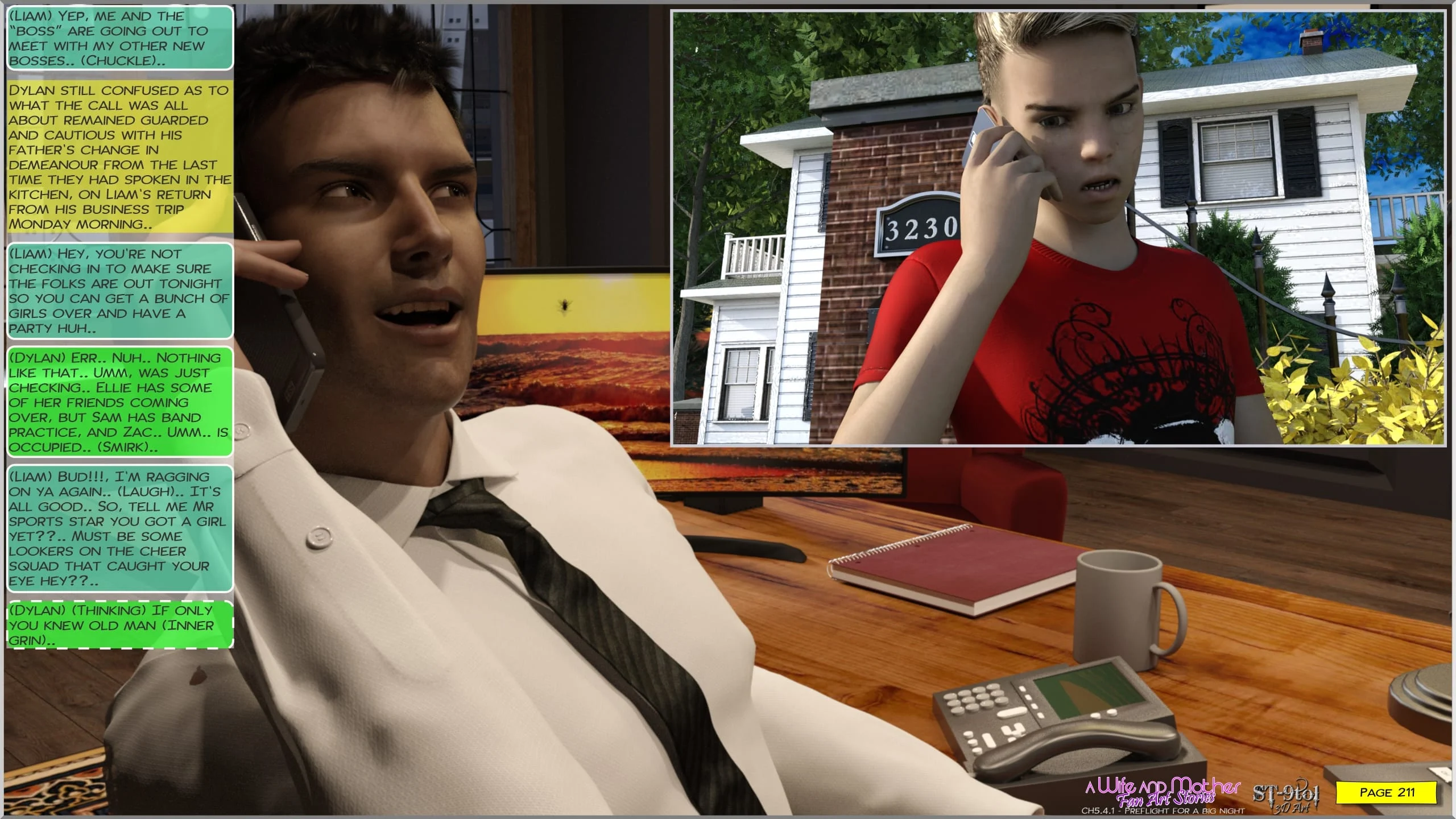 Fan Art Stories [ST-9Pol | ST9to1] 5.4.1 . Preflight For A Big Night - [ST-9Pol | ST9to1] – page 168
