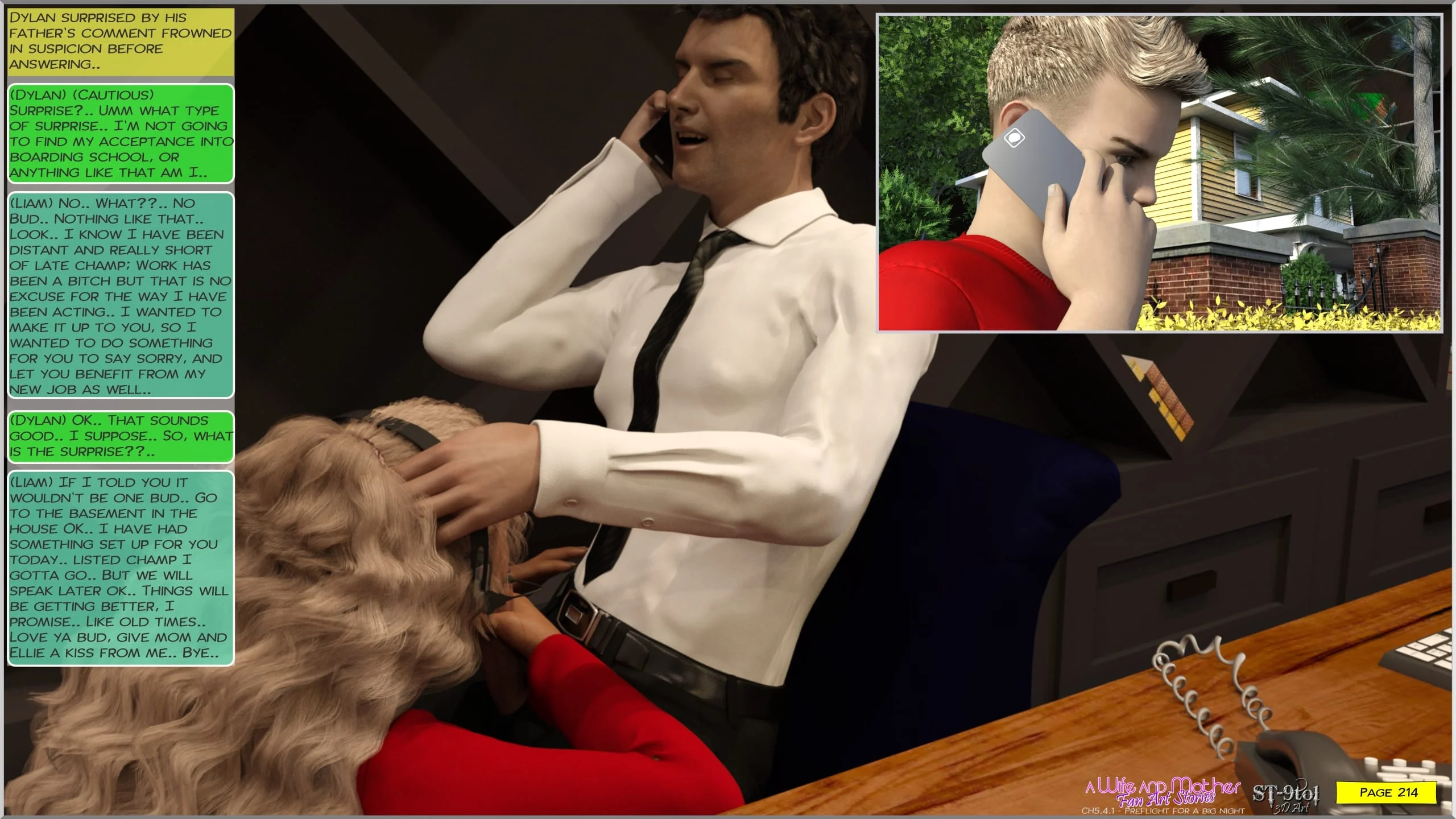 Fan Art Stories [ST-9Pol | ST9to1] 5.4.1 . Preflight For A Big Night - [ST-9Pol | ST9to1] – page 171