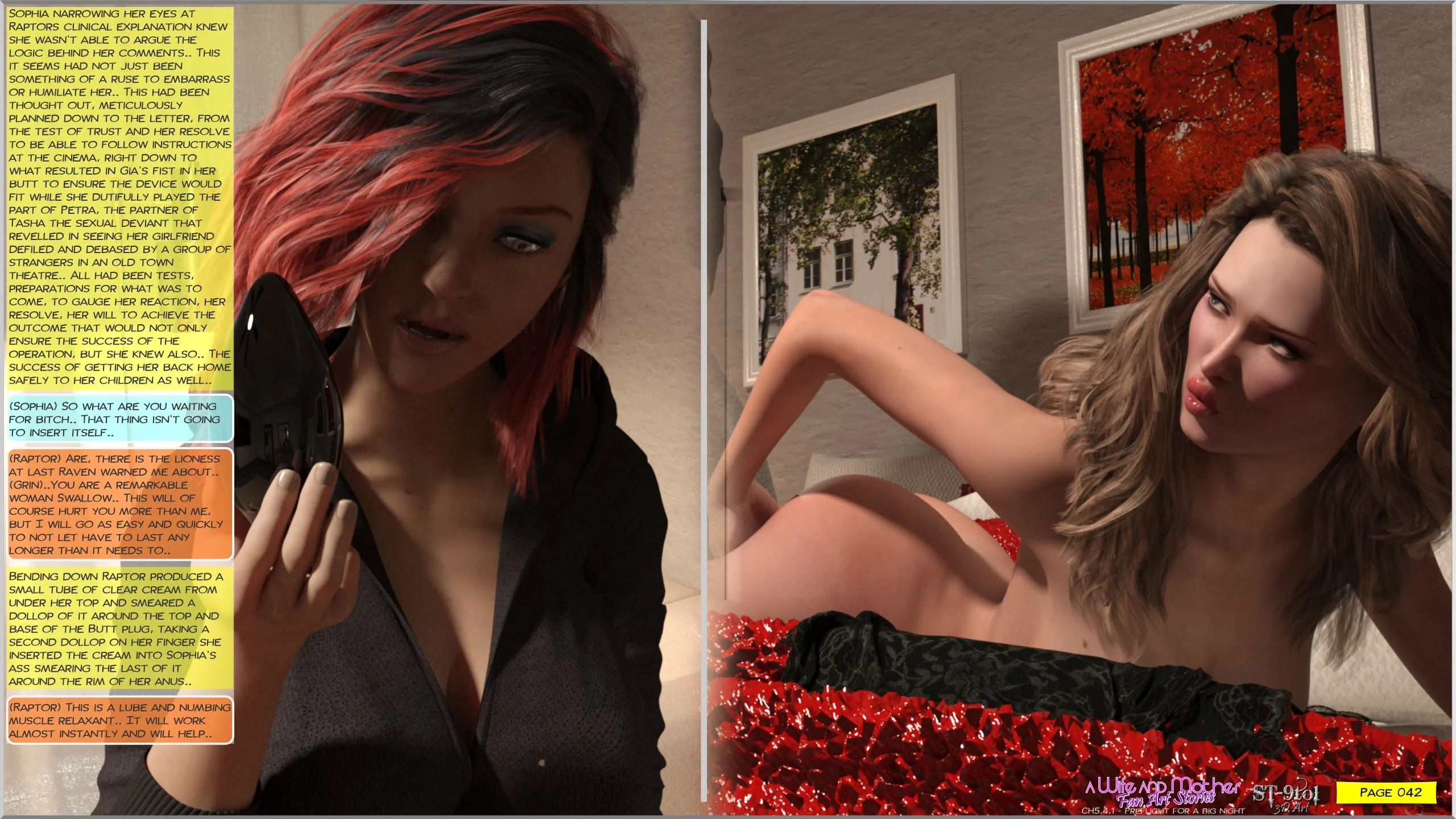Fan Art Stories [ST-9Pol | ST9to1] 5.4.1 . Preflight For A Big Night - [ST-9Pol | ST9to1] – page 42