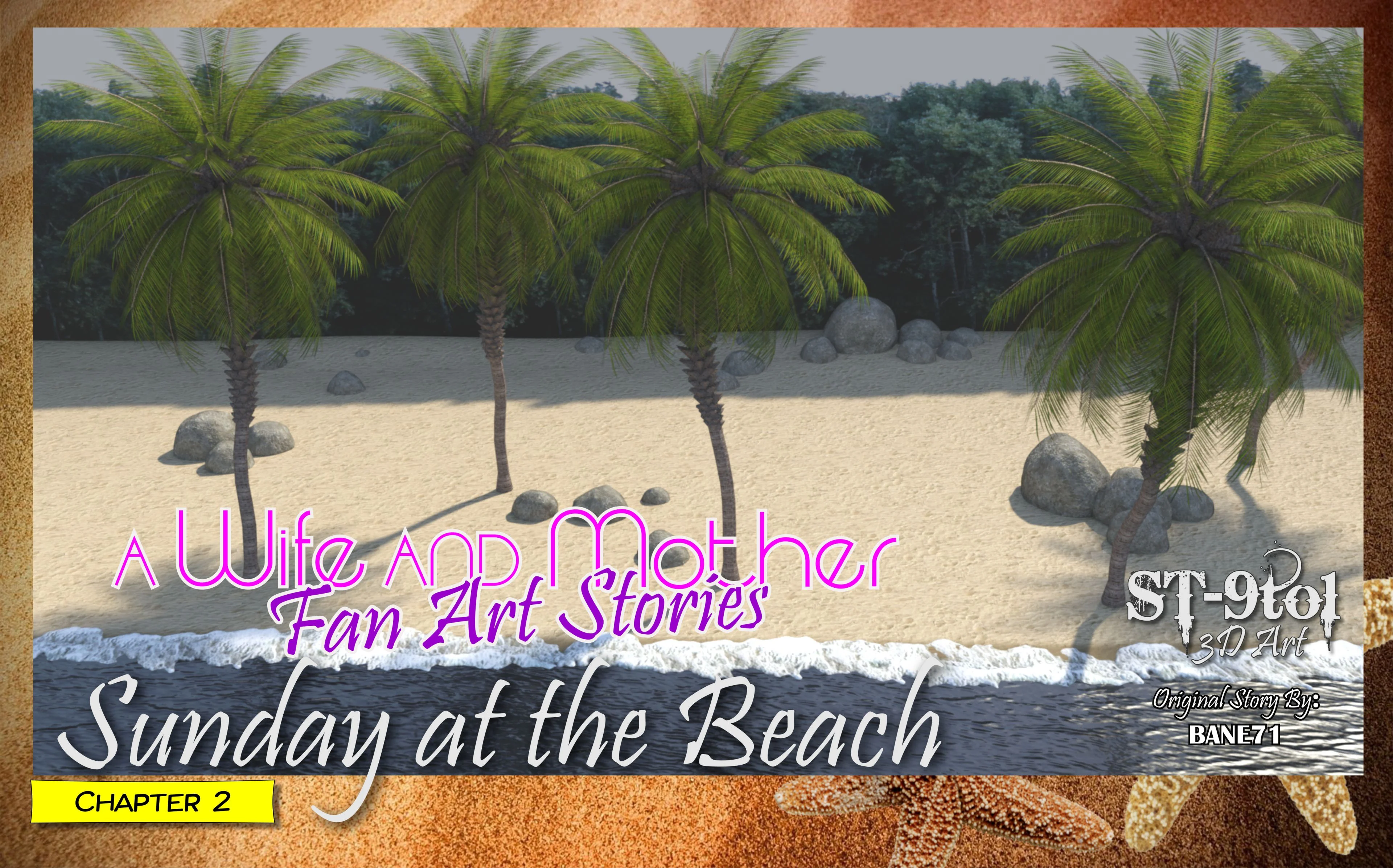 Fan Art Stories [ST-9Pol | ST9to1] 2 . Sunday On The Beach - [ST-9Pol] – page 1
