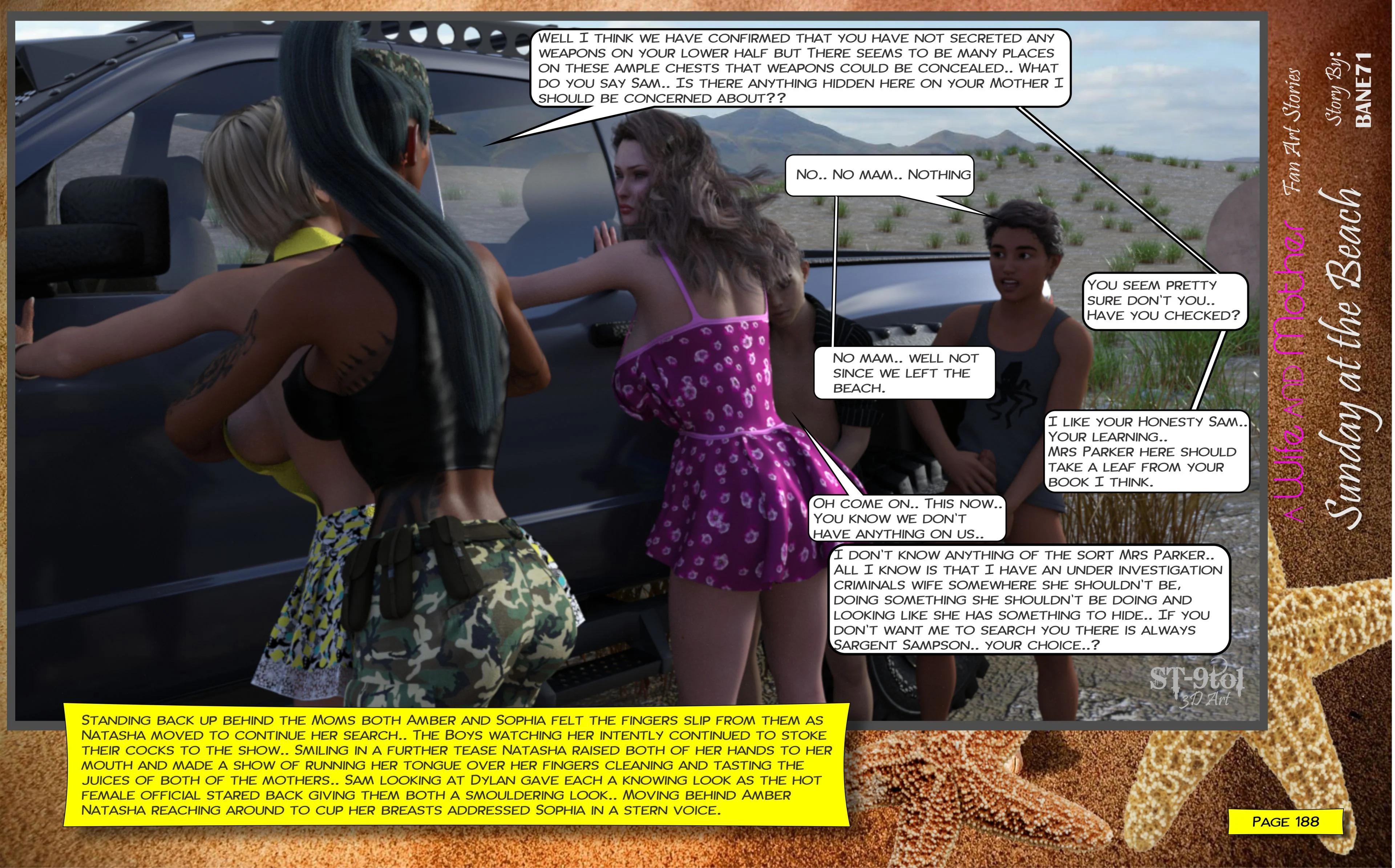 Fan Art Stories [ST-9Pol | ST9to1] 2 . Sunday On The Beach - [ST-9Pol] – page 151