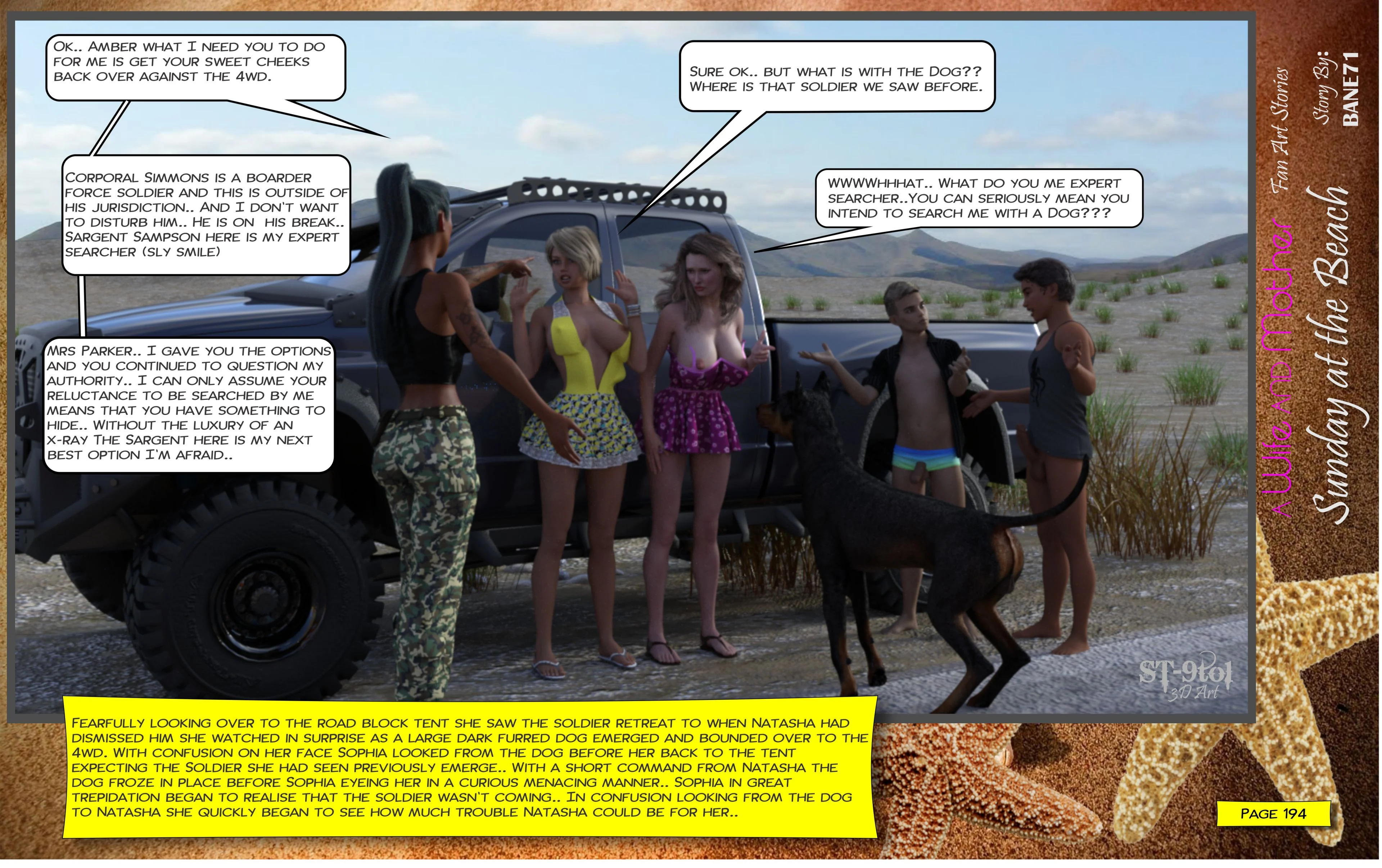 Fan Art Stories [ST-9Pol | ST9to1] 2 . Sunday On The Beach - [ST-9Pol] – page 157