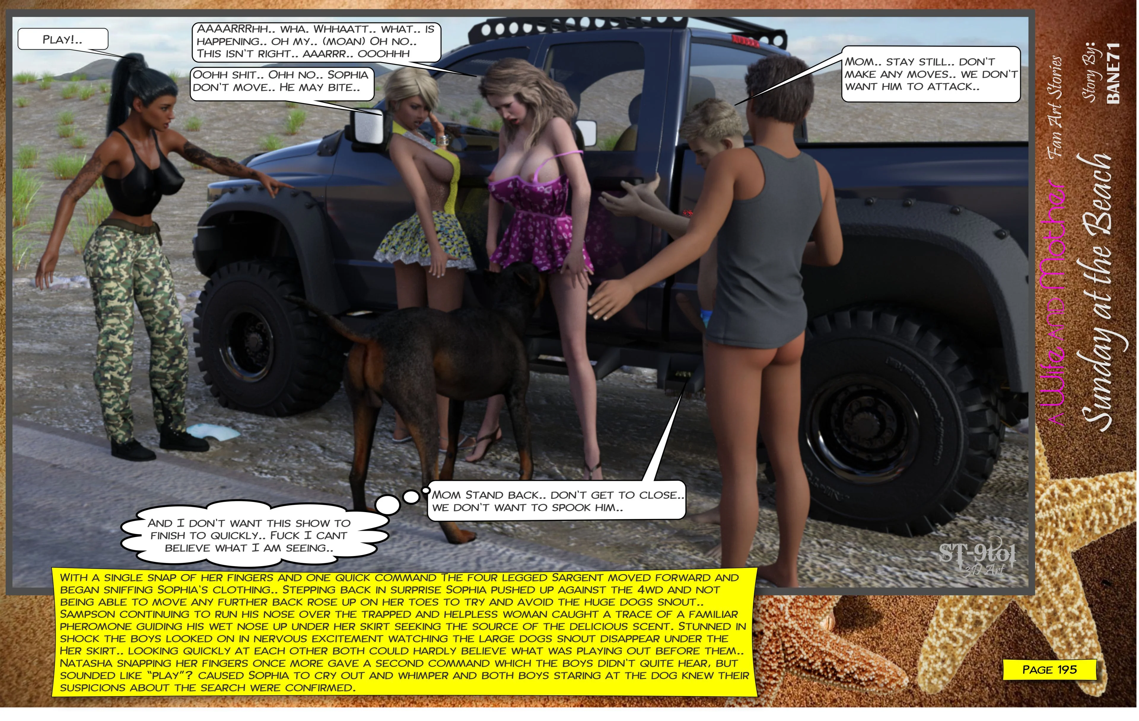 Fan Art Stories [ST-9Pol | ST9to1] 2 . Sunday On The Beach - [ST-9Pol] – page 158