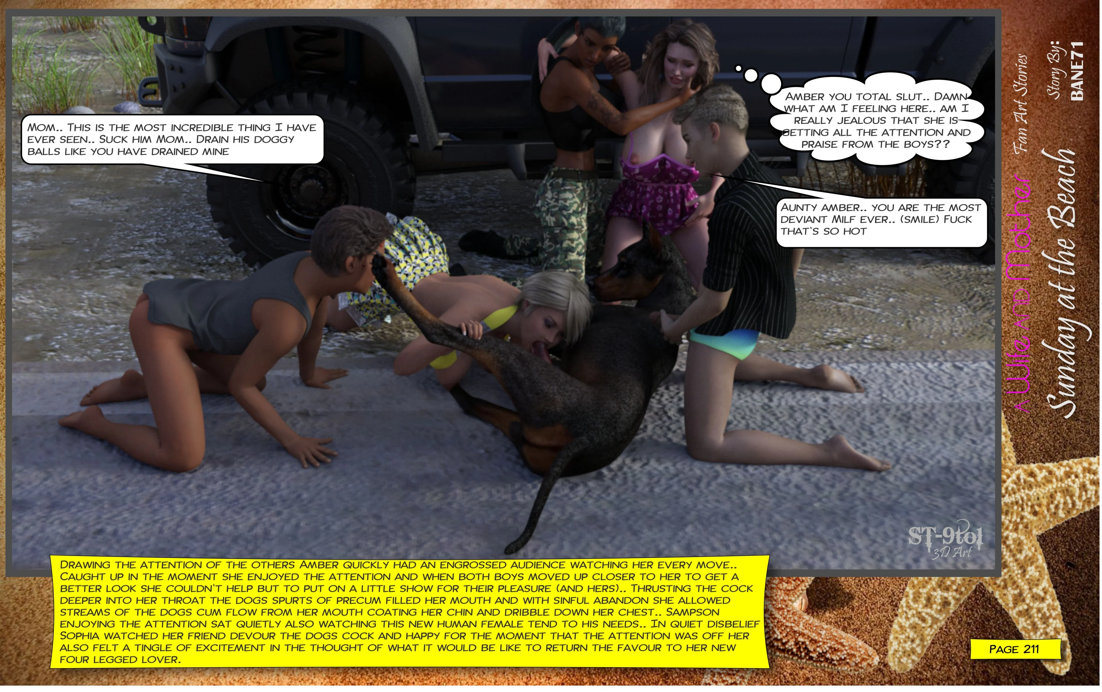 Fan Art Stories [ST-9Pol | ST9to1] 2 . Sunday On The Beach - [ST-9Pol] – page 170
