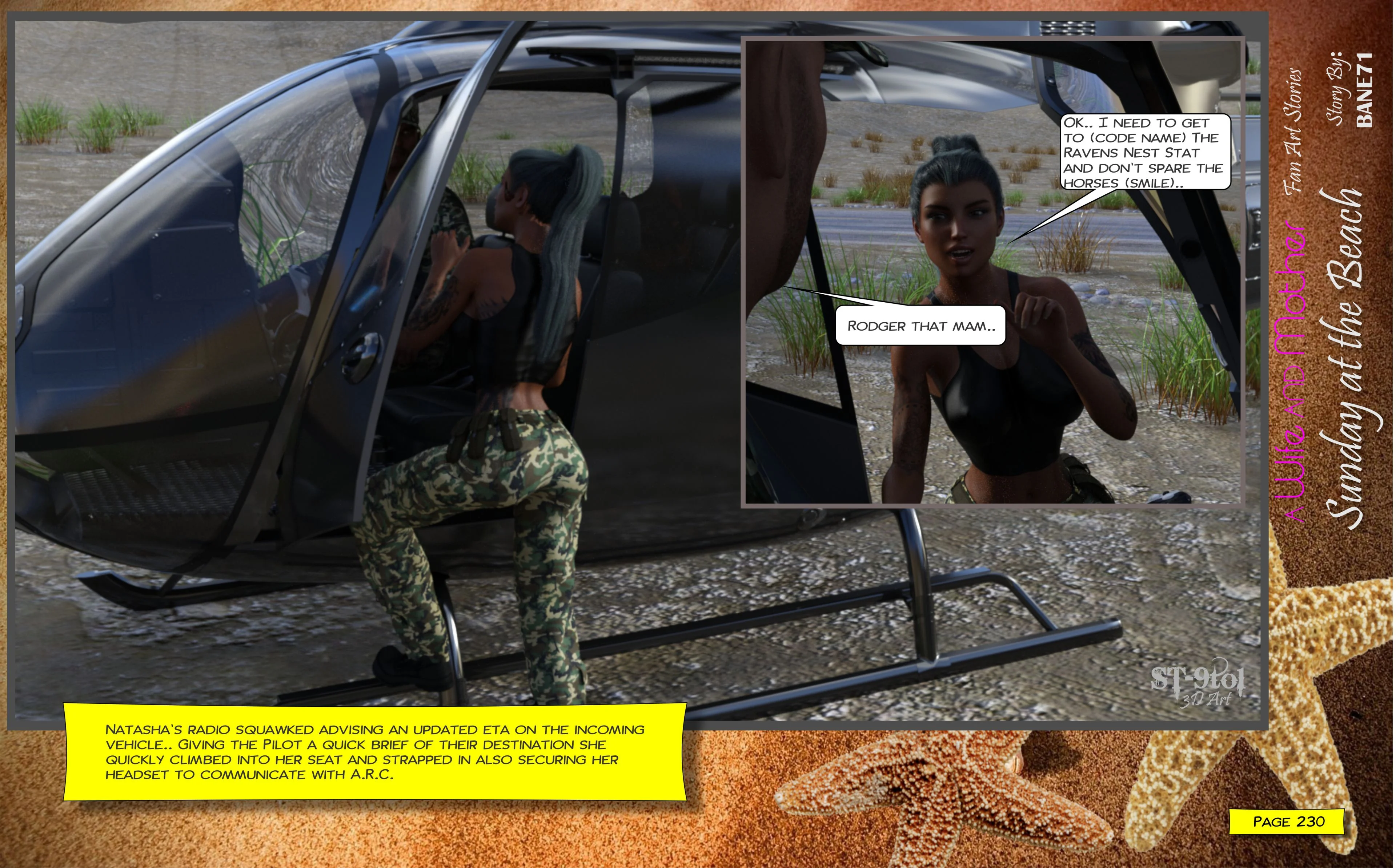 Fan Art Stories [ST-9Pol | ST9to1] 2 . Sunday On The Beach - [ST-9Pol] – page 183