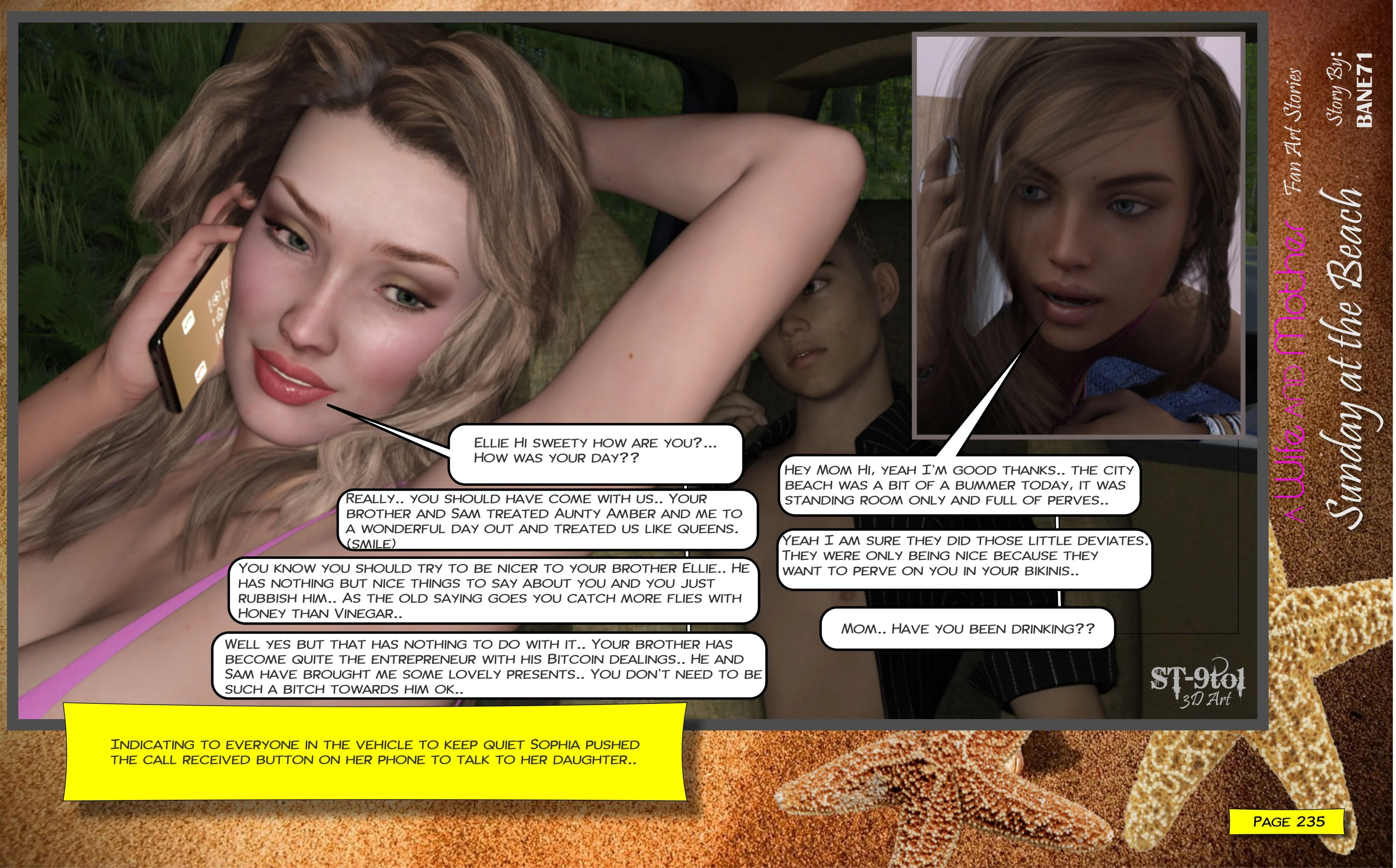 Fan Art Stories [ST-9Pol | ST9to1] 2 . Sunday On The Beach - [ST-9Pol] – page 188
