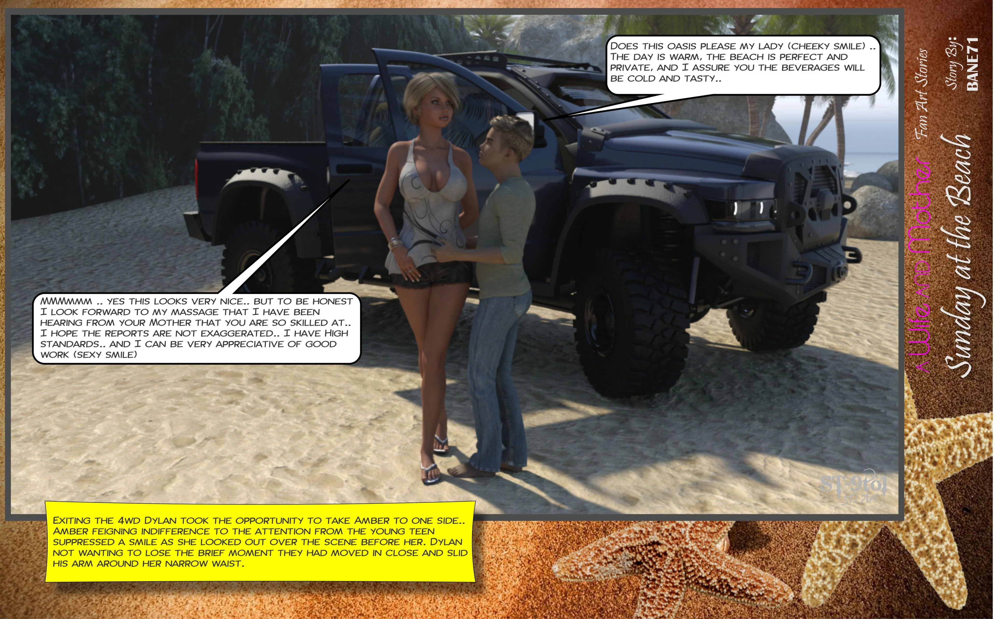Fan Art Stories [ST-9Pol | ST9to1] 2 . Sunday On The Beach - [ST-9Pol] – page 31