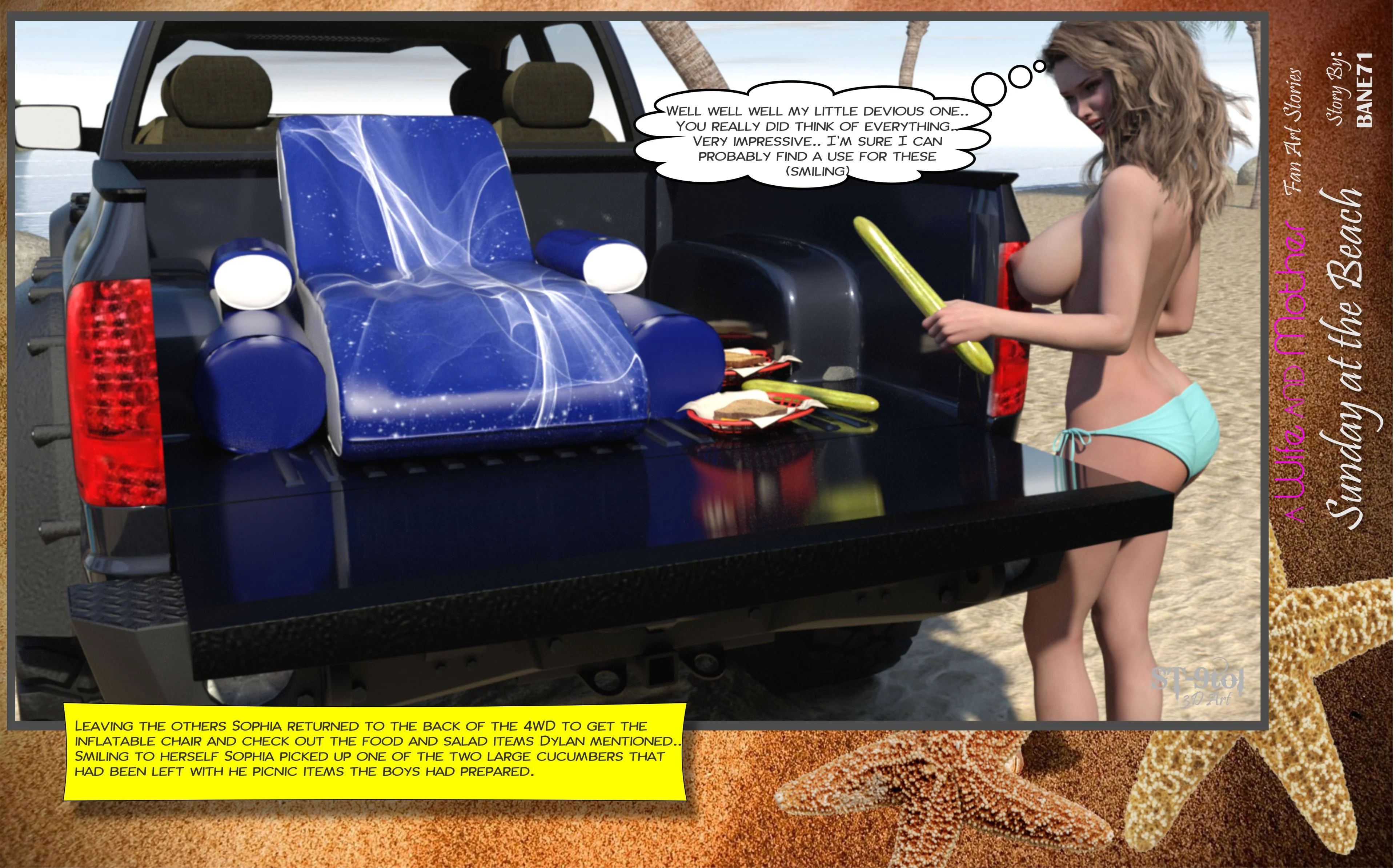 Fan Art Stories [ST-9Pol | ST9to1] 2 . Sunday On The Beach - [ST-9Pol] – page 84