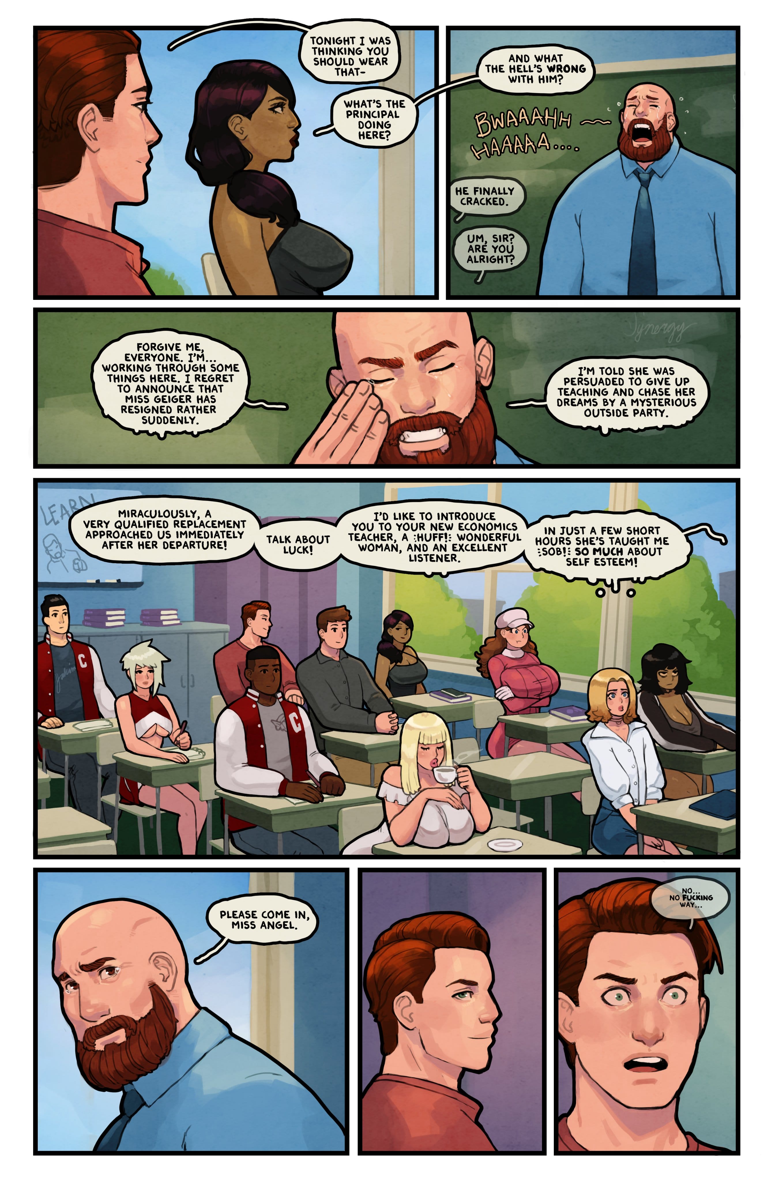 This Romantic World [Reinbach] 10 . This Romantic World - Beach Party - Chapter 10 [Reinbach] – page 9