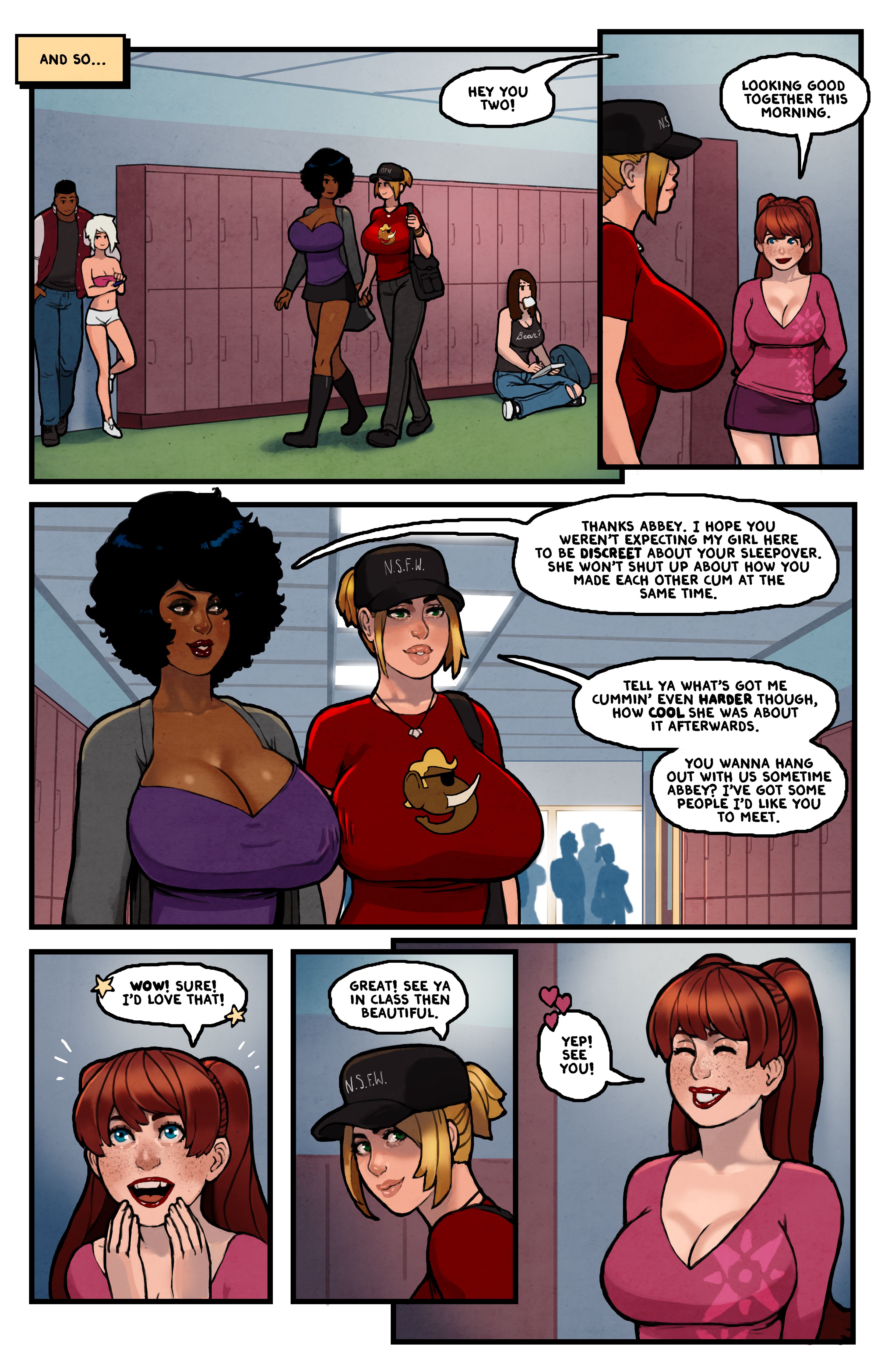 This Romantic World [Reinbach] 5 . This Romantic World - The Sleepover - Chapter 5 [Reinbach] – page 37
