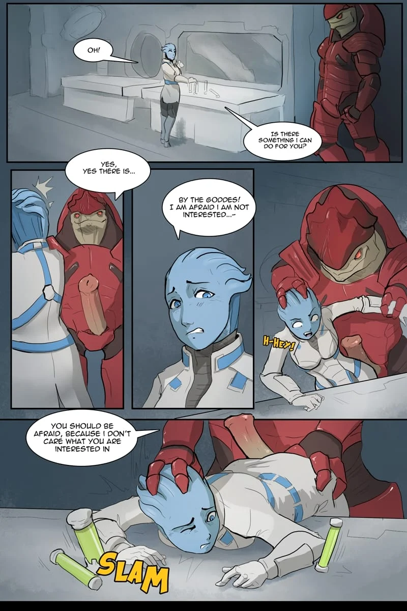 Wrex’d (Mass Effect) [ArbuzBudesh] 1 . Wrex'd - Chapter 1 (Mass Effect) [ArbuzBudesh] – page 2