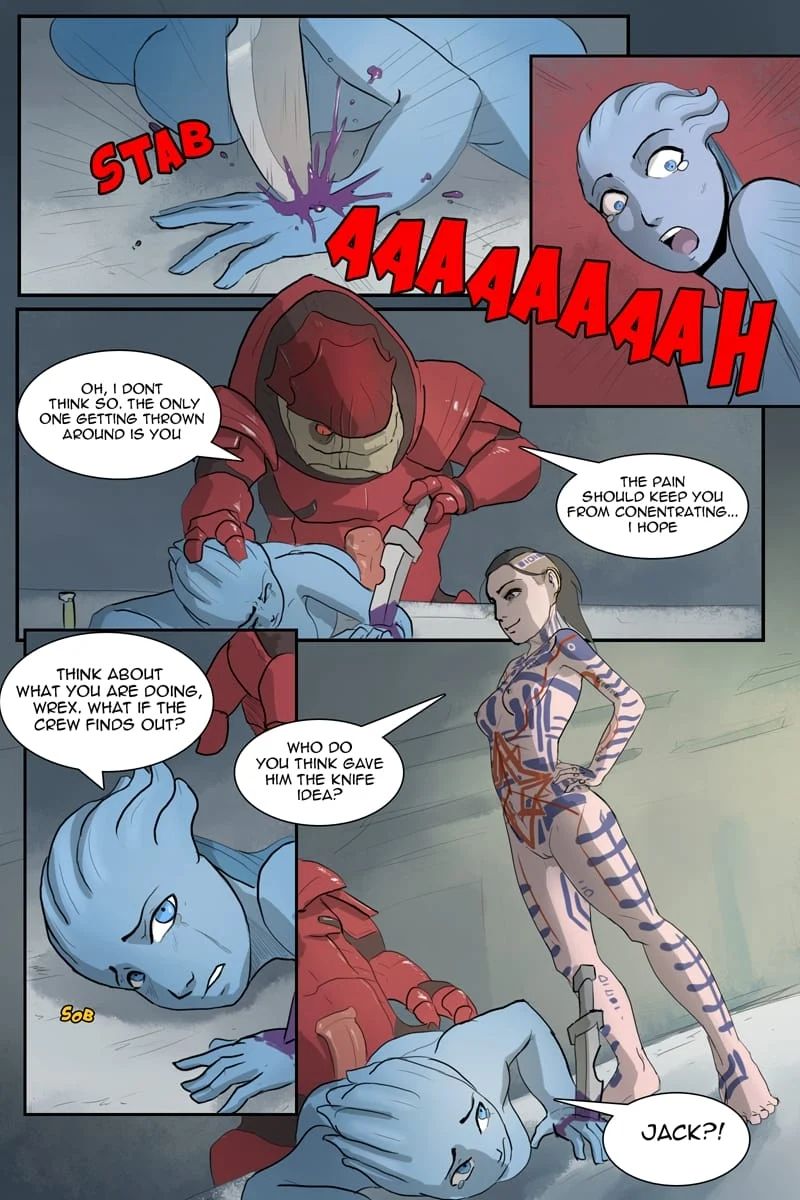 Wrex’d (Mass Effect) [ArbuzBudesh] 1 . Wrex'd - Chapter 1 (Mass Effect) [ArbuzBudesh] – page 4