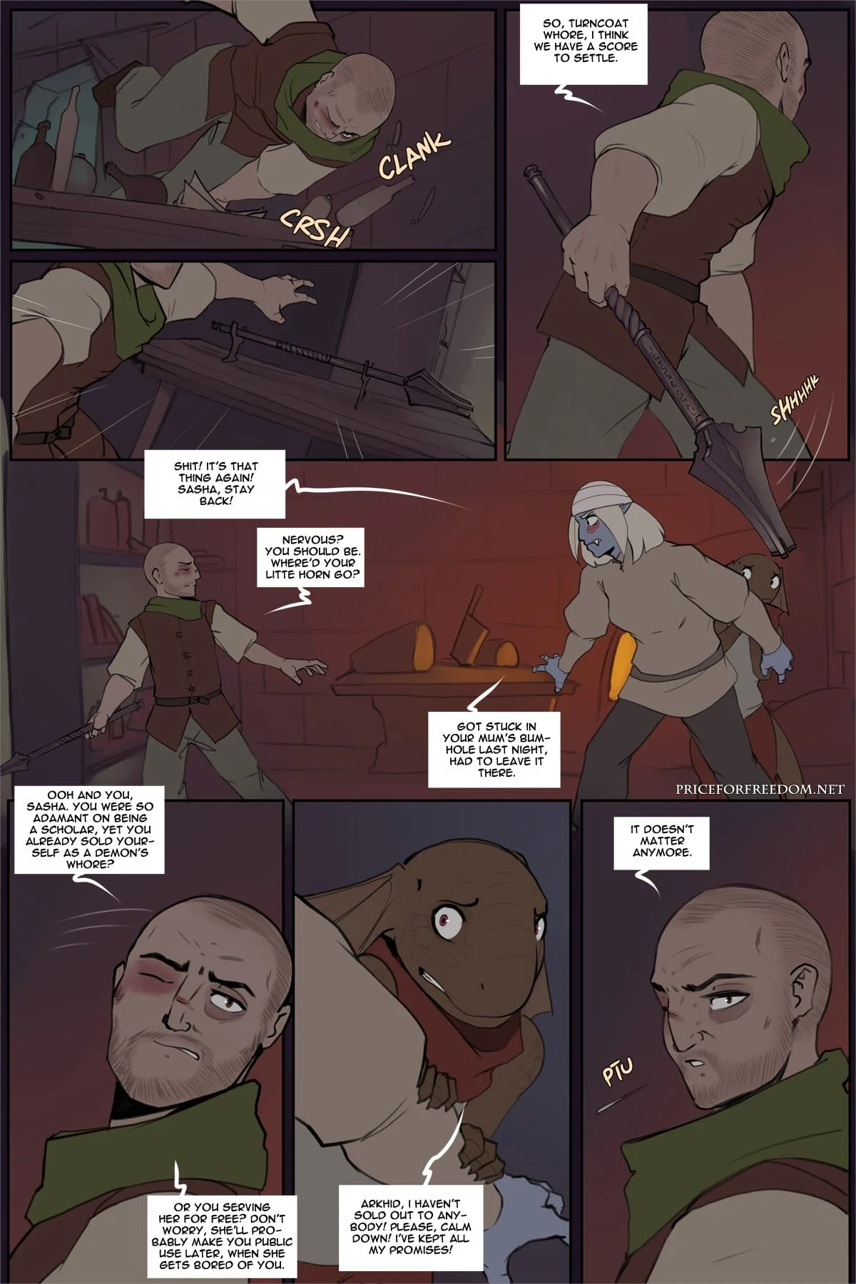 Price for Freedom [ArbuzBudesh] 4 . Price for Freedom - Part 4 [ArbuzBudesh] – page 100
