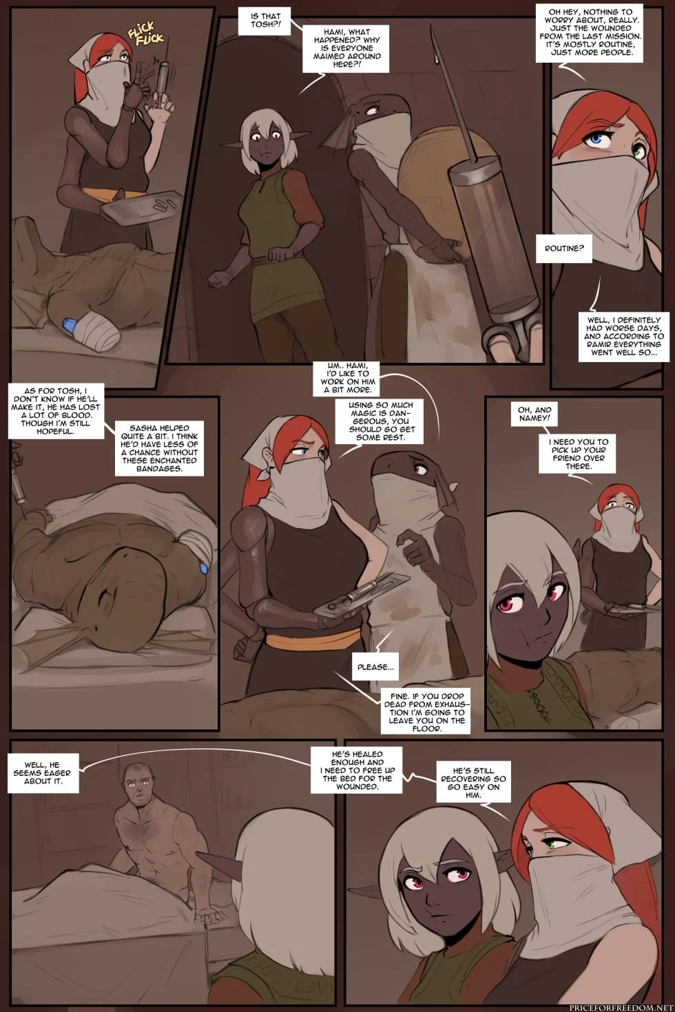 Price for Freedom [ArbuzBudesh] 4 . Price for Freedom - Part 4 [ArbuzBudesh] – page 32