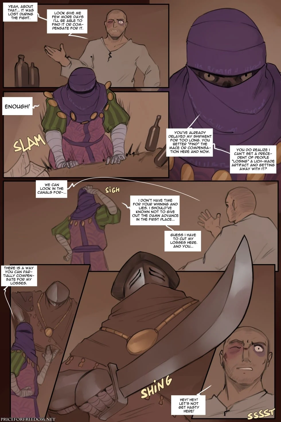 Price for Freedom [ArbuzBudesh] 4 . Price for Freedom - Part 4 [ArbuzBudesh] – page 36