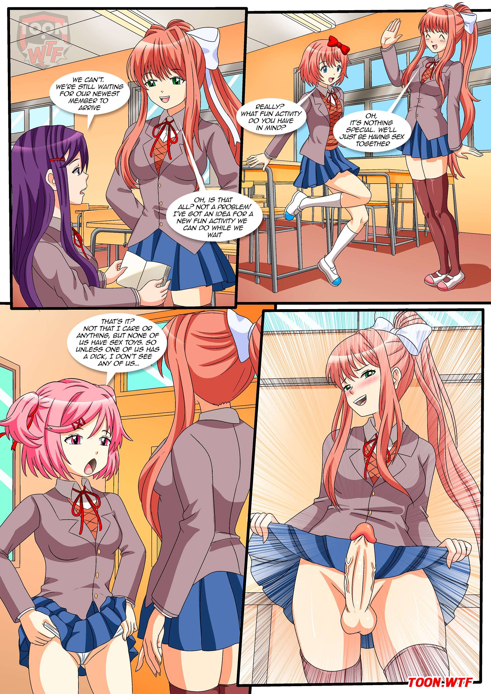 Doki Doki Literature Club [PalComix] 1 . Doki Doki Literature Club - Chapter 1 [PalComix] – page 3