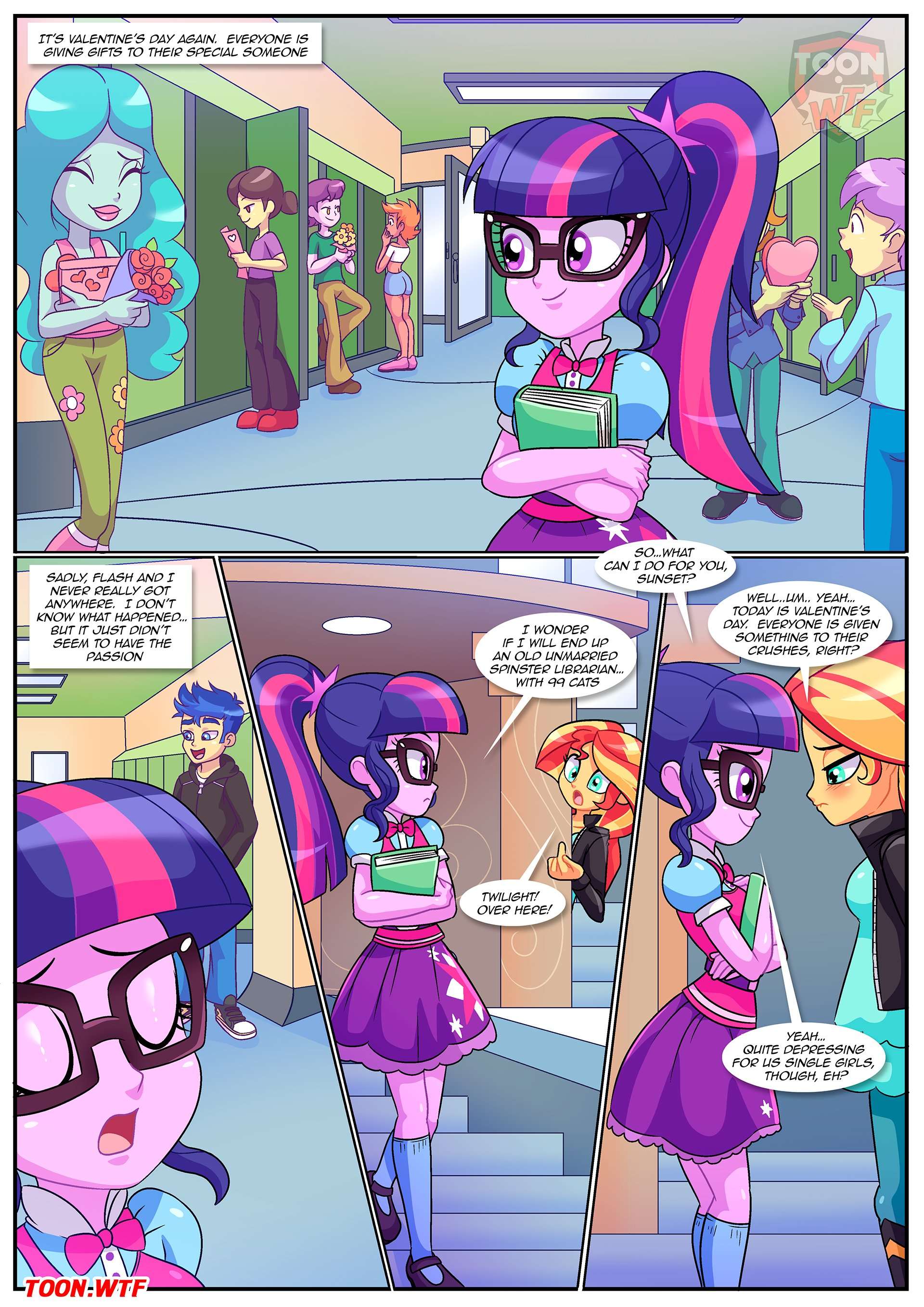 My Lovely Princess – Yuri Is Magic (My Little Pony – Equestria Girls) [PalComix] 1 . My Lovely Princess - Yuri Is Magic - Chapter 1 (My Little Pony - Equestria Girls) [PalComix] – page 2