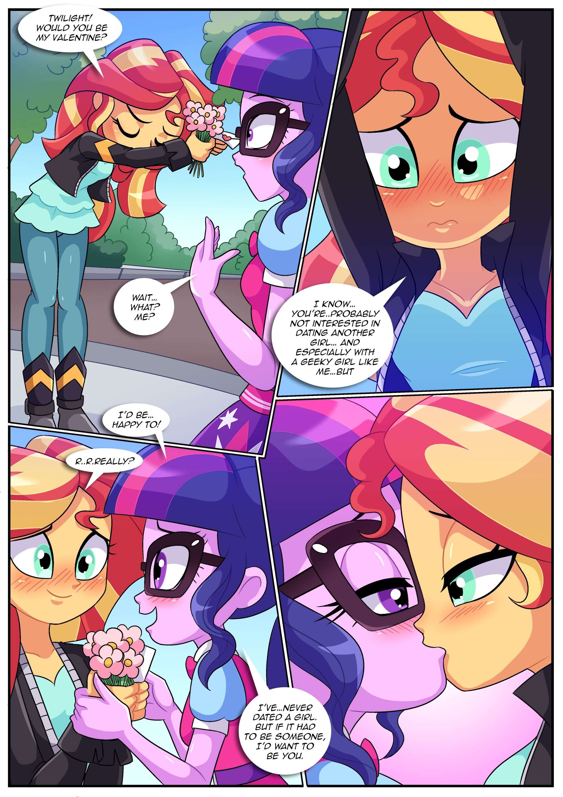 My Lovely Princess – Yuri Is Magic (My Little Pony – Equestria Girls) [PalComix] 1 . My Lovely Princess - Yuri Is Magic - Chapter 1 (My Little Pony - Equestria Girls) [PalComix] – page 3