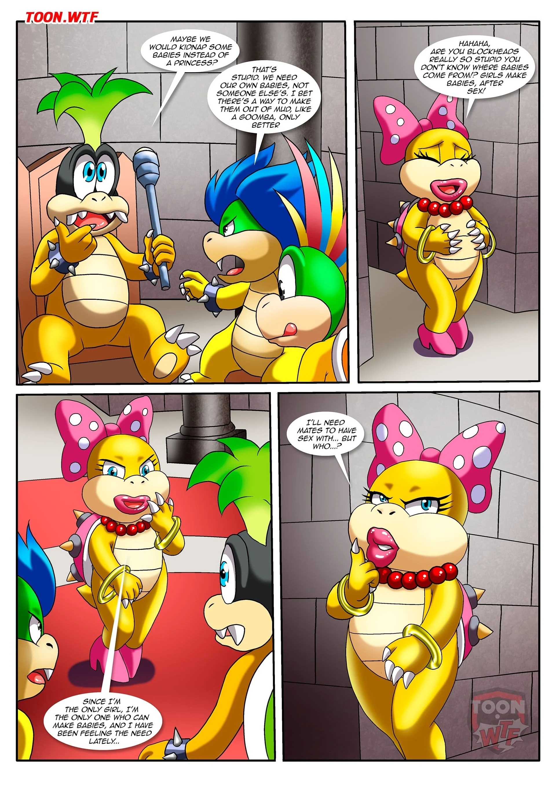 Carnal Castle (Super Mario) [PalComix] 1 . Carnal Castle - Chapter 1 (Super Mario) [PalComix] – page 10