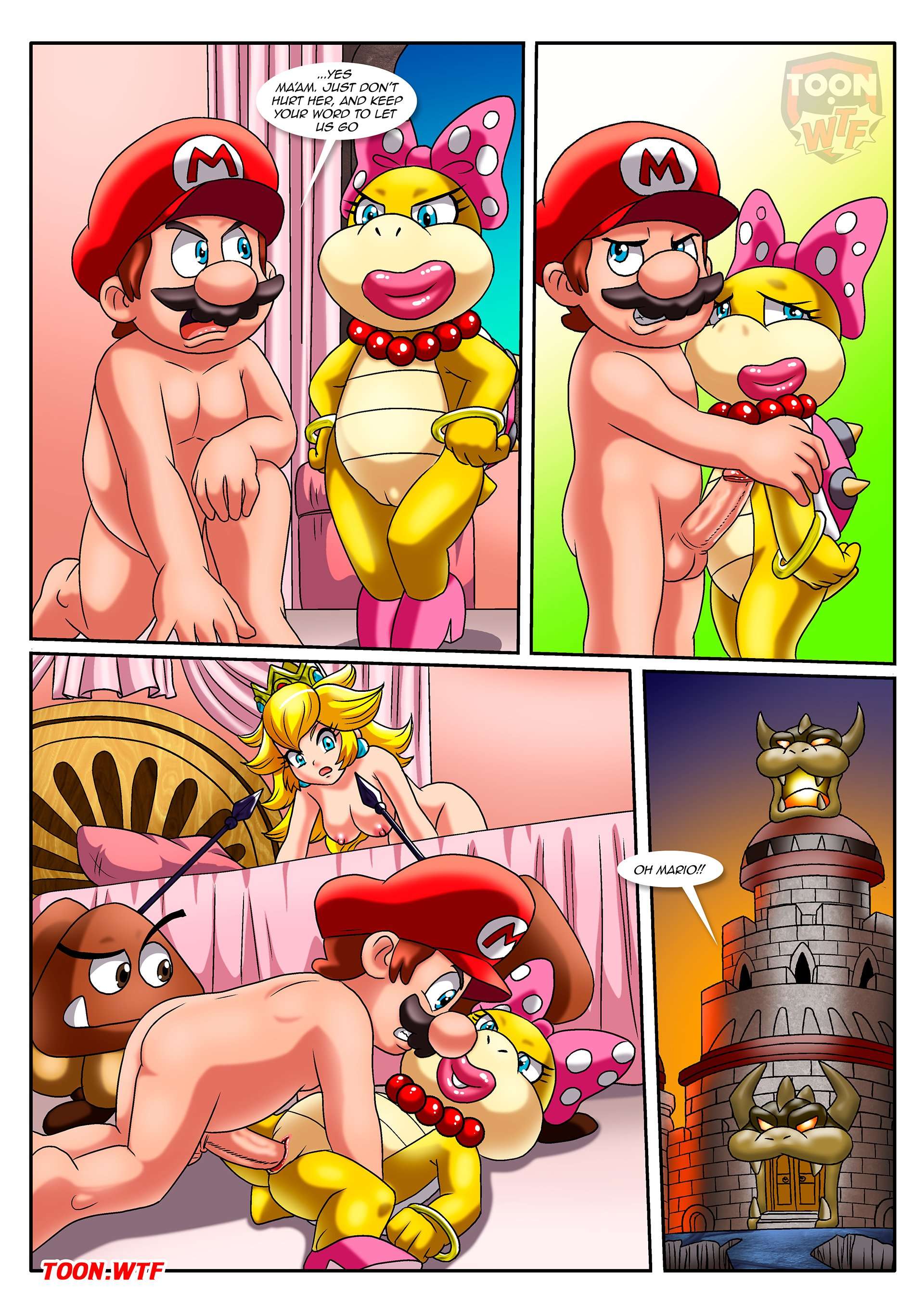 Carnal Castle (Super Mario) [PalComix] 1 . Carnal Castle - Chapter 1 (Super Mario) [PalComix] – page 16