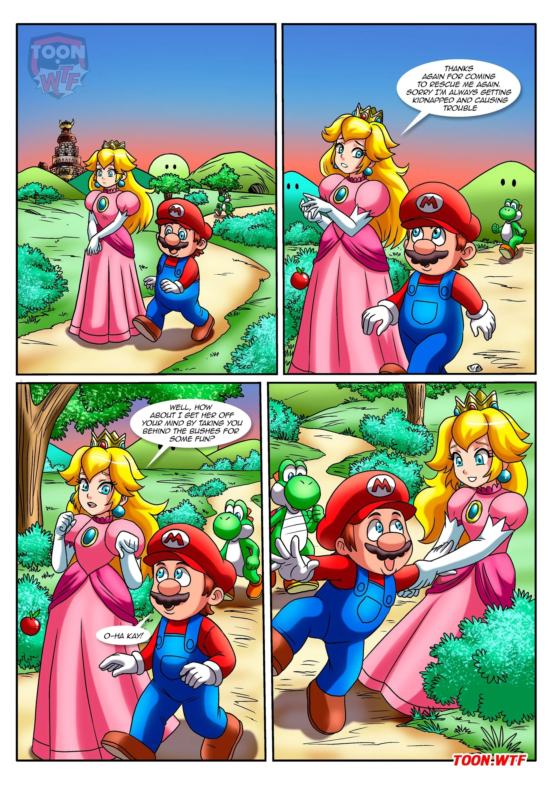 Carnal Castle (Super Mario) [PalComix] 1 . Carnal Castle - Chapter 1 (Super Mario) [PalComix] – page 19