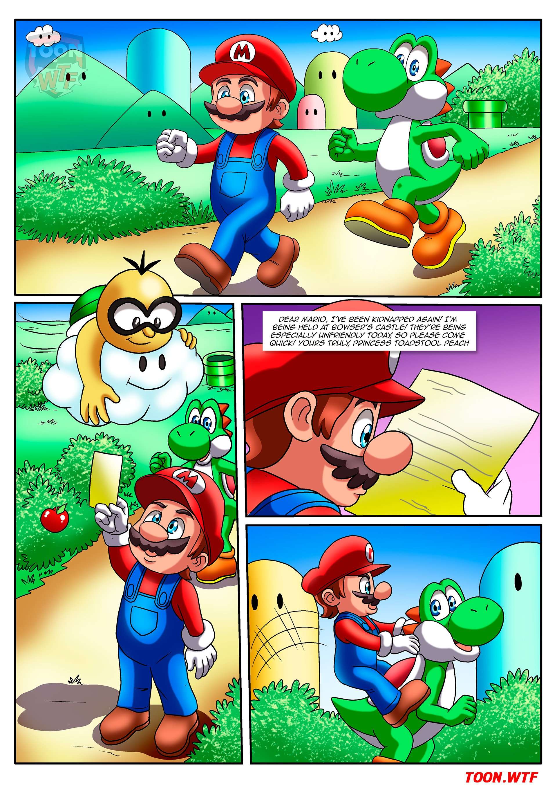 Carnal Castle (Super Mario) [PalComix] 1 . Carnal Castle - Chapter 1 (Super Mario) [PalComix] – page 2