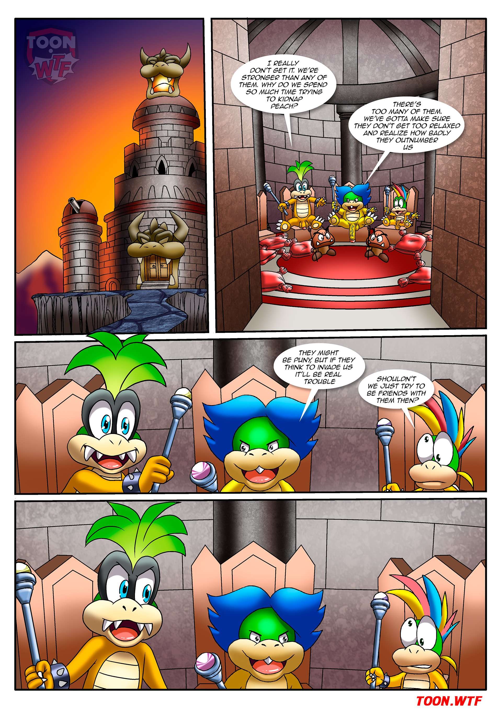 Carnal Castle (Super Mario) [PalComix] 1 . Carnal Castle - Chapter 1 (Super Mario) [PalComix] – page 4