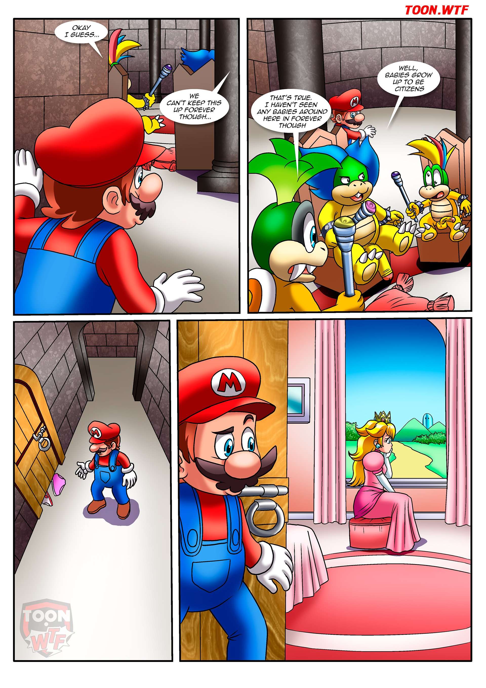 Carnal Castle (Super Mario) [PalComix] 1 . Carnal Castle - Chapter 1 (Super Mario) [PalComix] – page 5