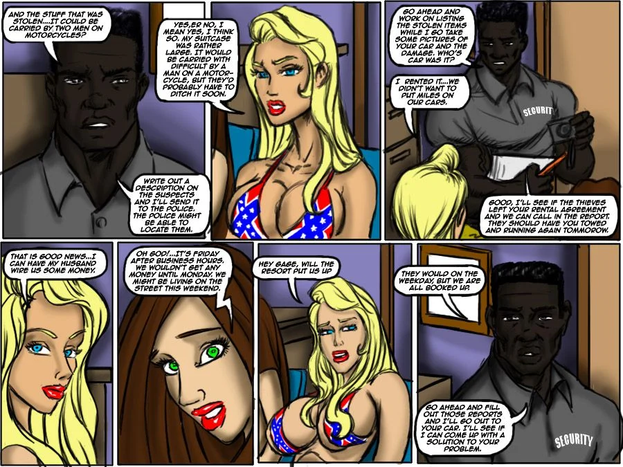 Flag Girls [IllustratedInterracial] 1 . Flag Girls - Chapter 1 [IllustratedInterracial] – page 14